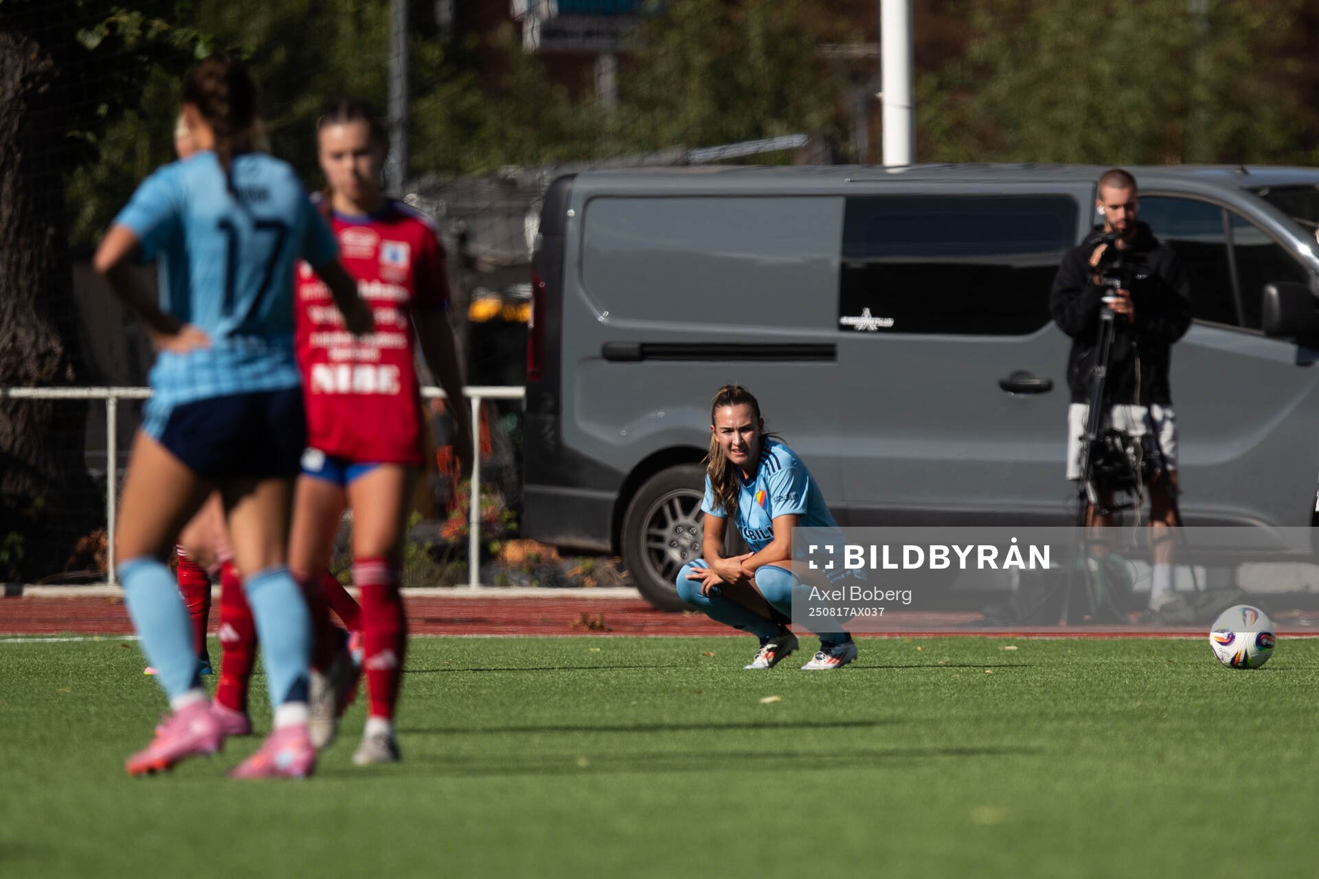 Djurgårdens Lucia Duras deppar