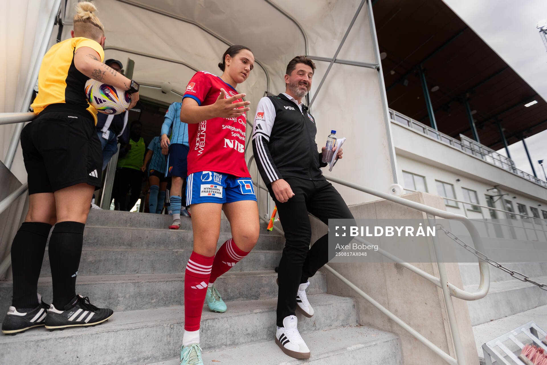 Vittsjös Daniela Galic och tränare Mladen Blagojevic