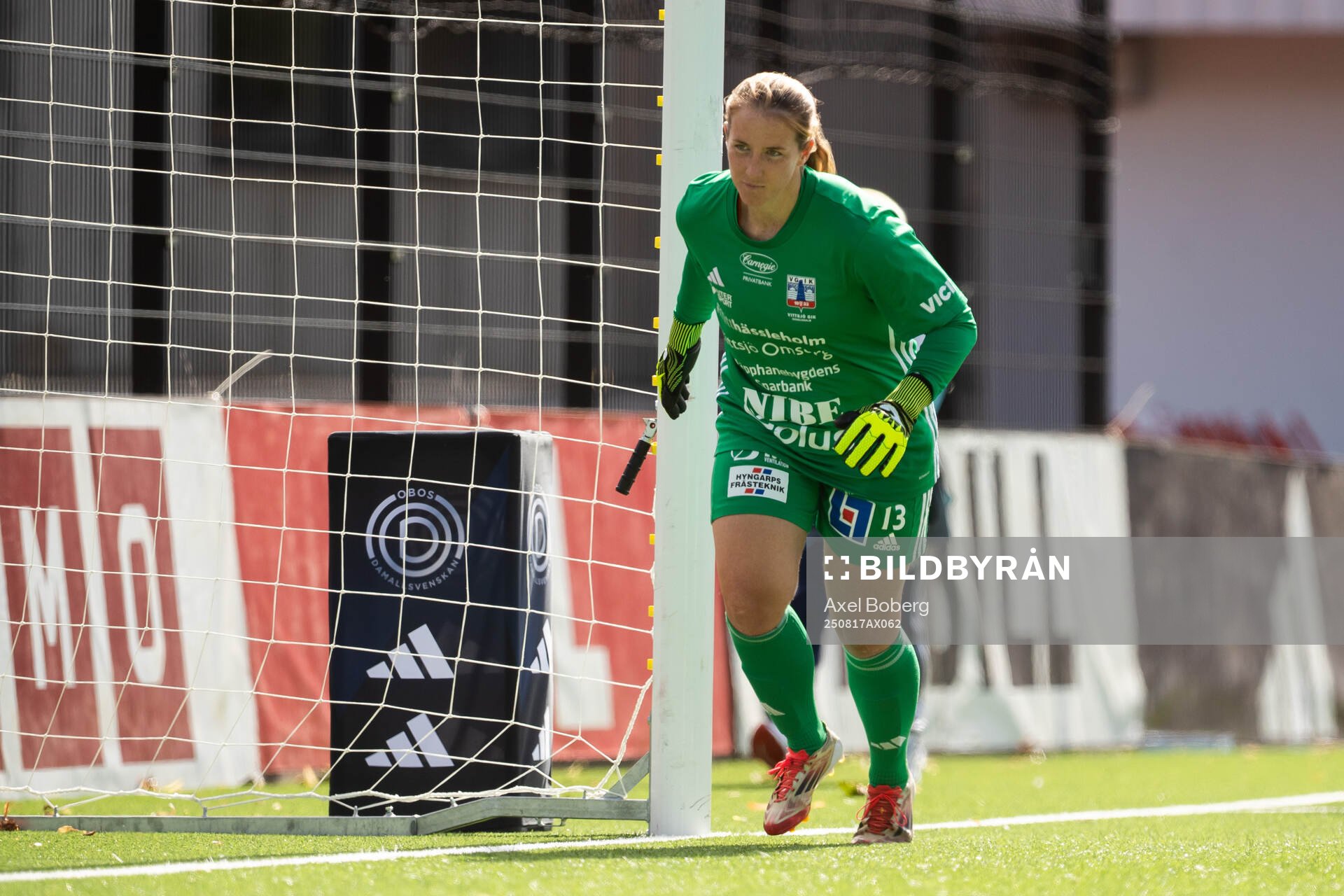 Vittsjös målvakt Elin Vaughan