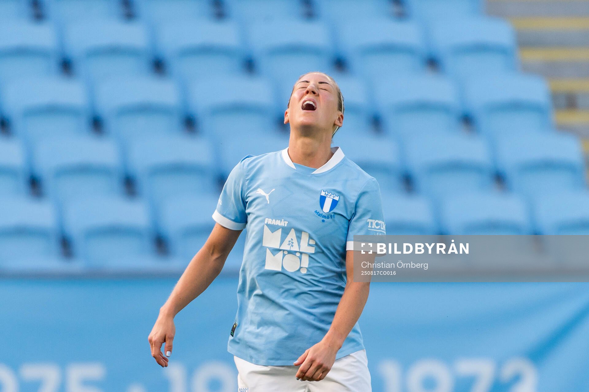 Malmö FFs Mia Persson deppar