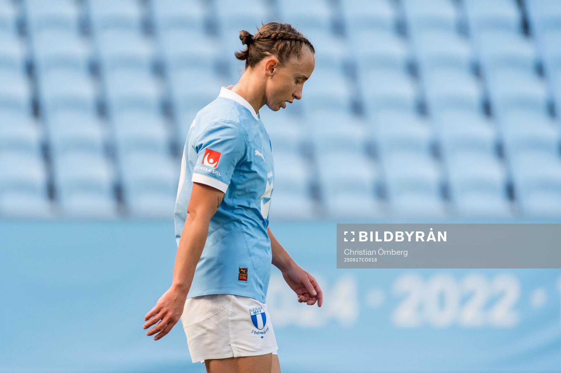 Malmö FFs Miljana Ivanovic deppar