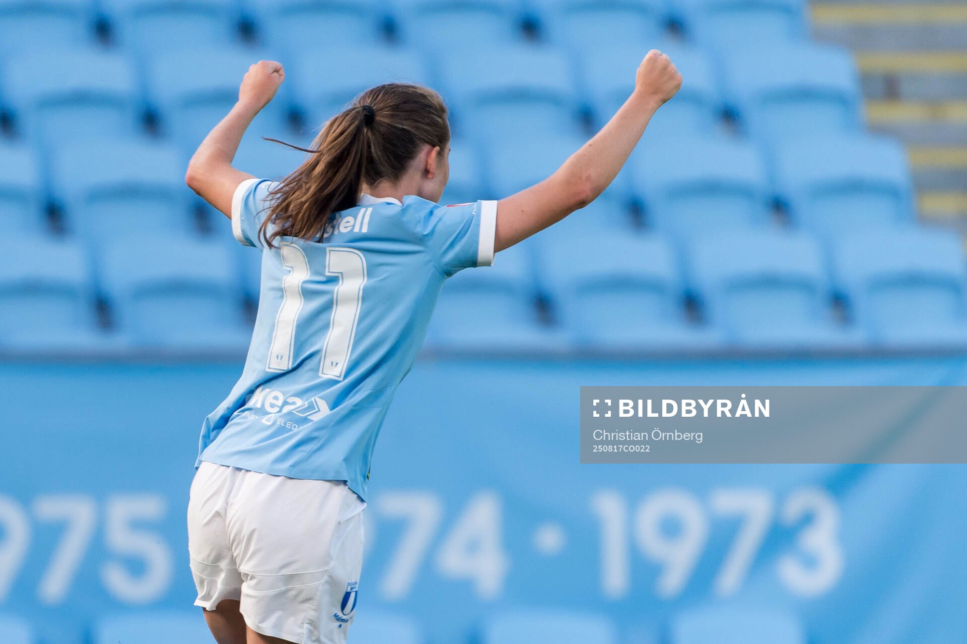 Malmö FFs Matilda Kristell jublar