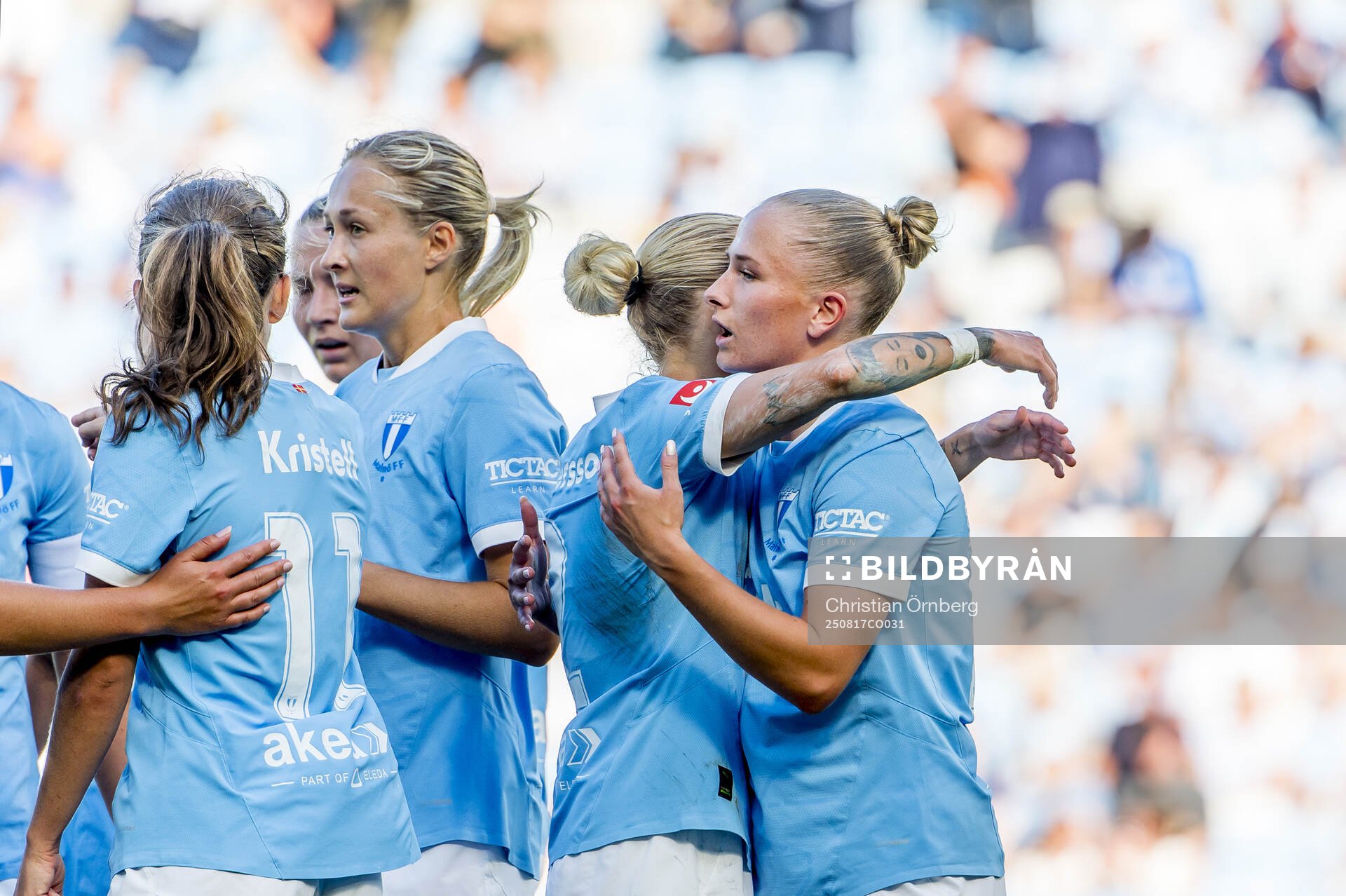 Malmö FFs Tuva Skoog jublar