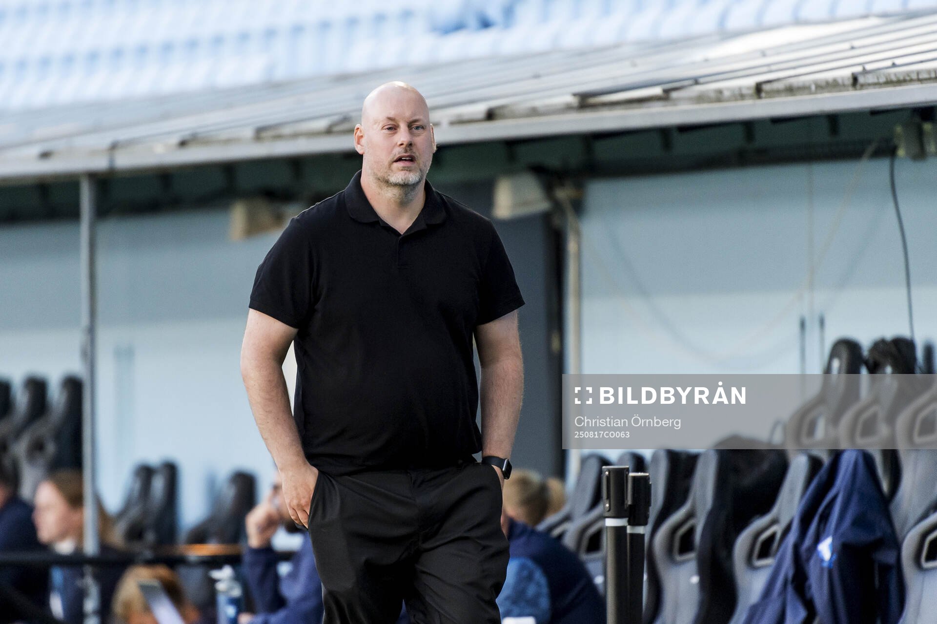 Malmö FFs tränare Jonas Valfridsson