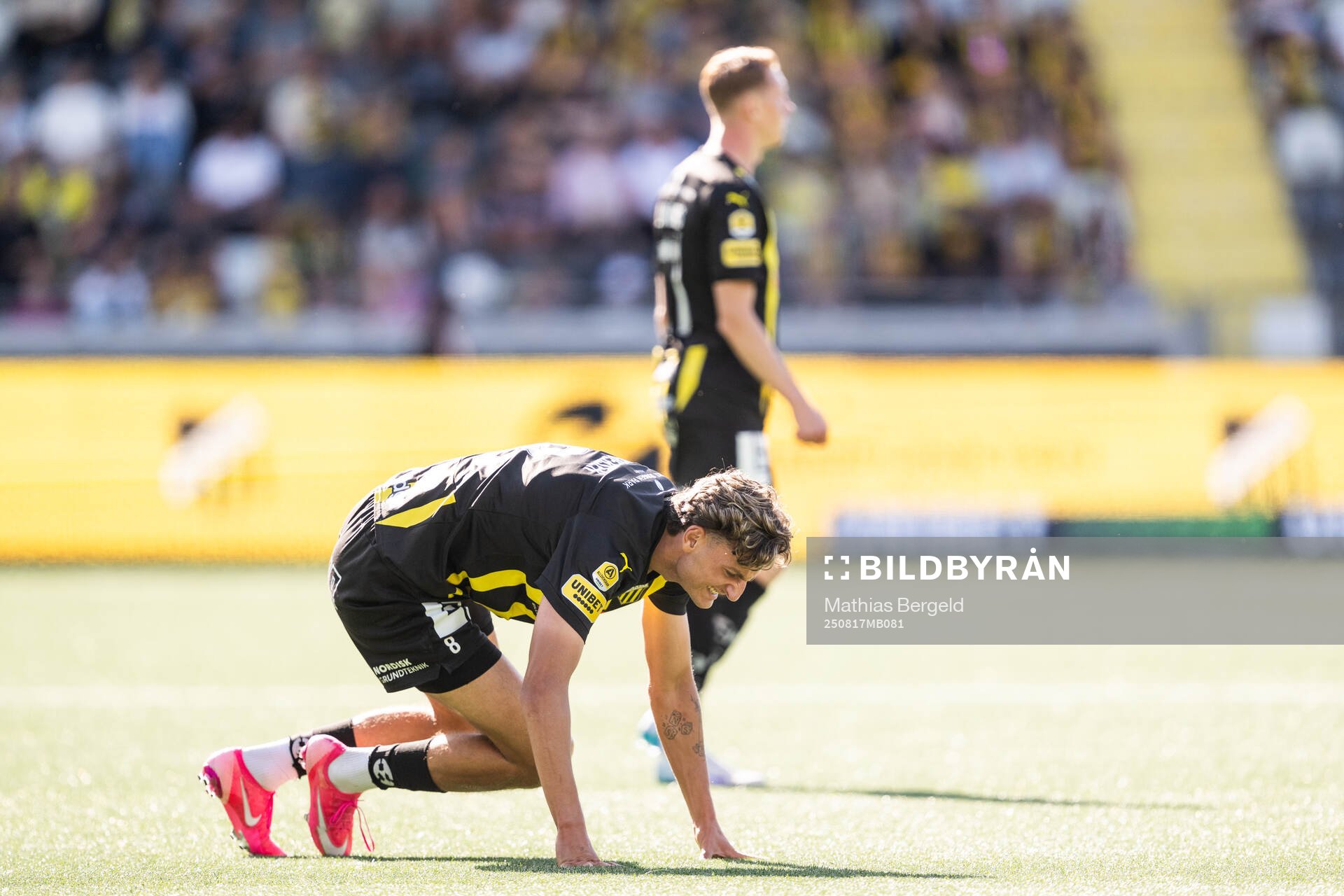 Häckens Silas Andersen har ont