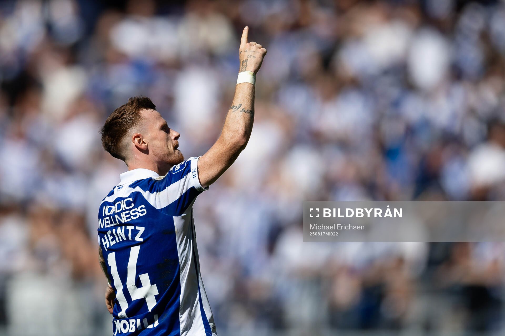 IFK Göteborgs Tobias Heintz jublar