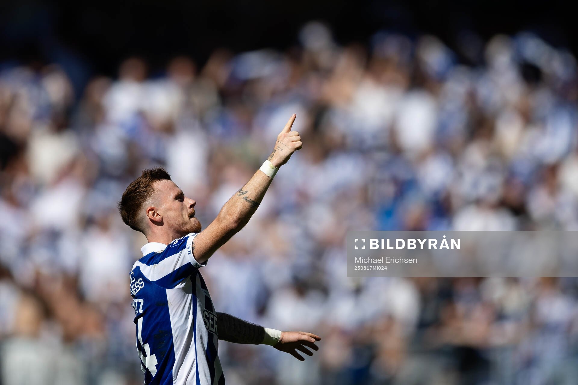 IFK Göteborgs Tobias Heintz jublar
