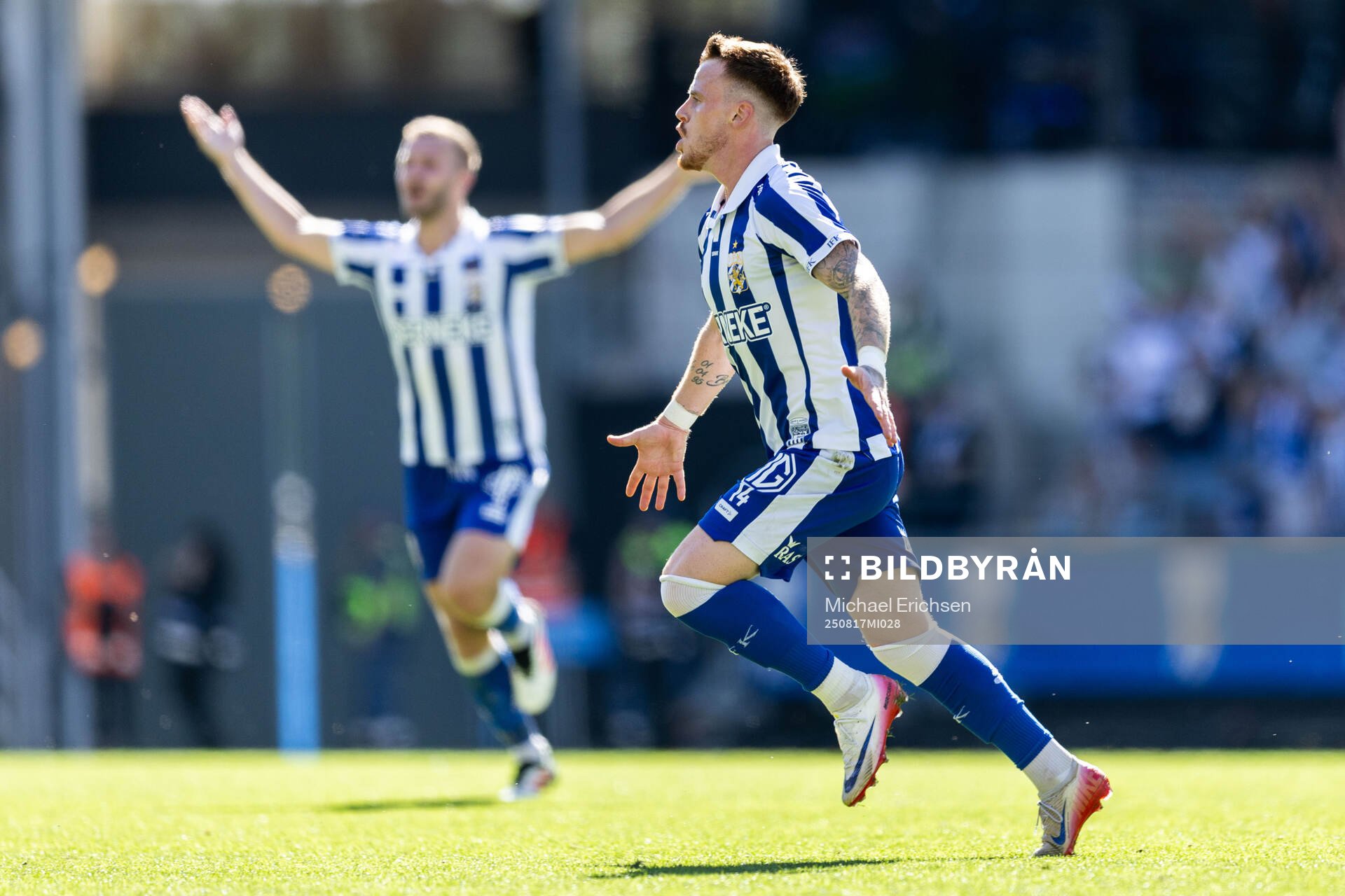 IFK Göteborgs Tobias Heintz jublar