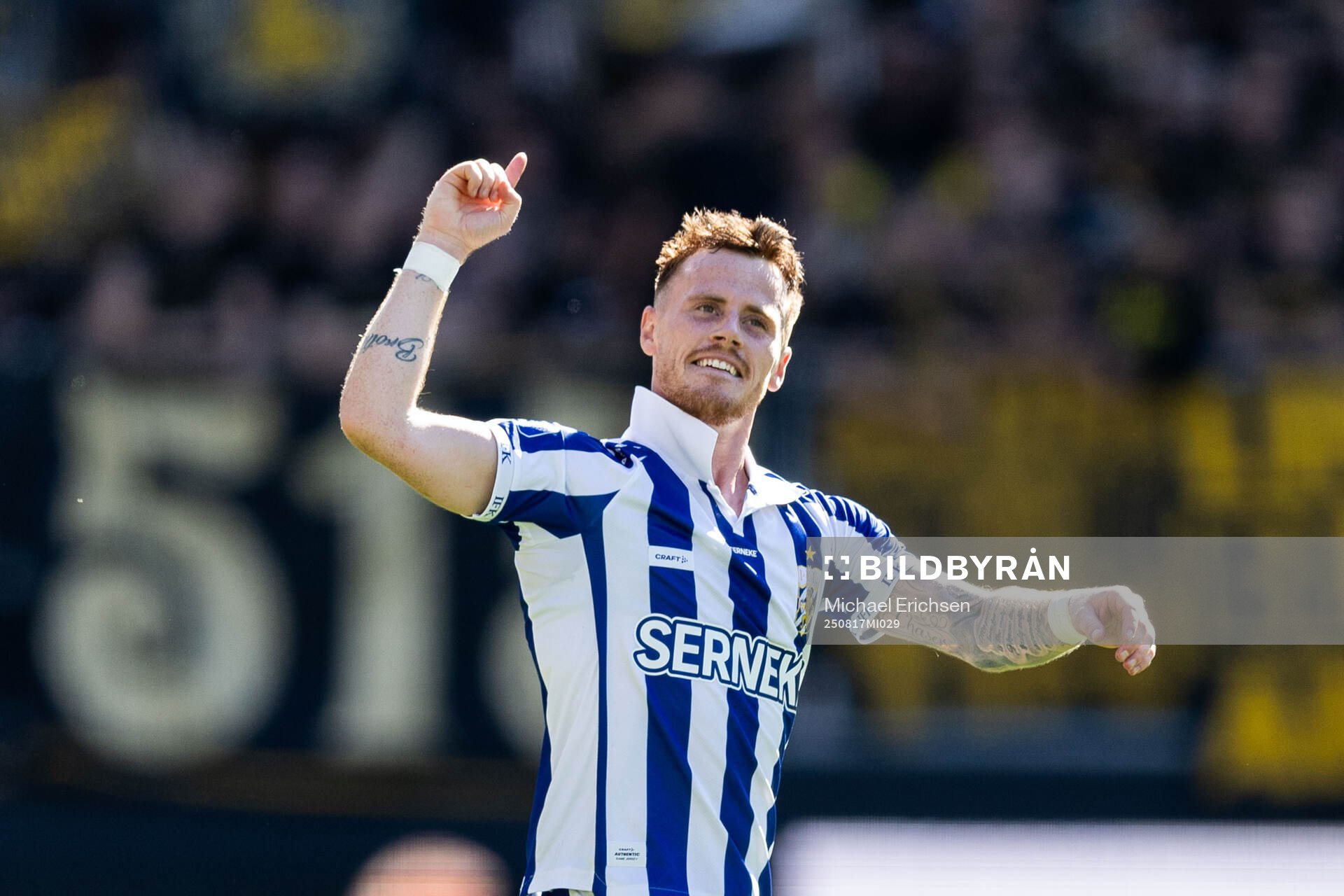 IFK Göteborgs Tobias Heintz jublar