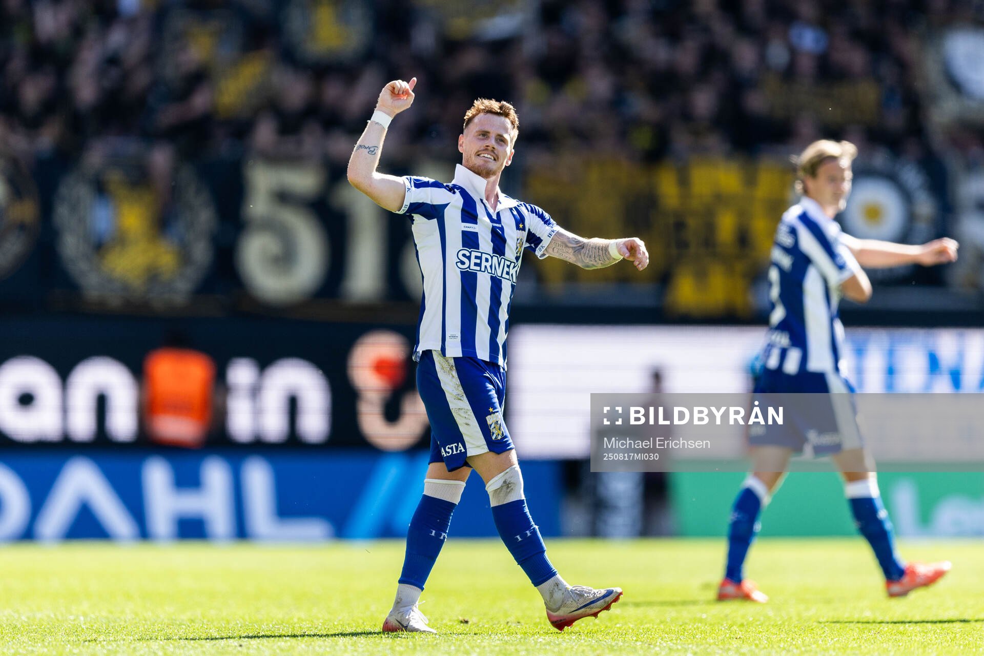 IFK Göteborgs Tobias Heintz jublar