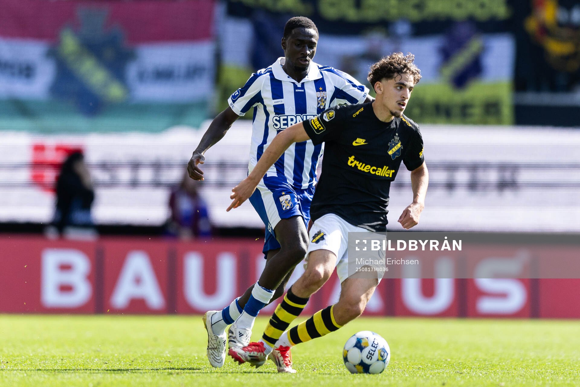 IFK Göteborgs Imam Jagne och AIKs Taha Ayari