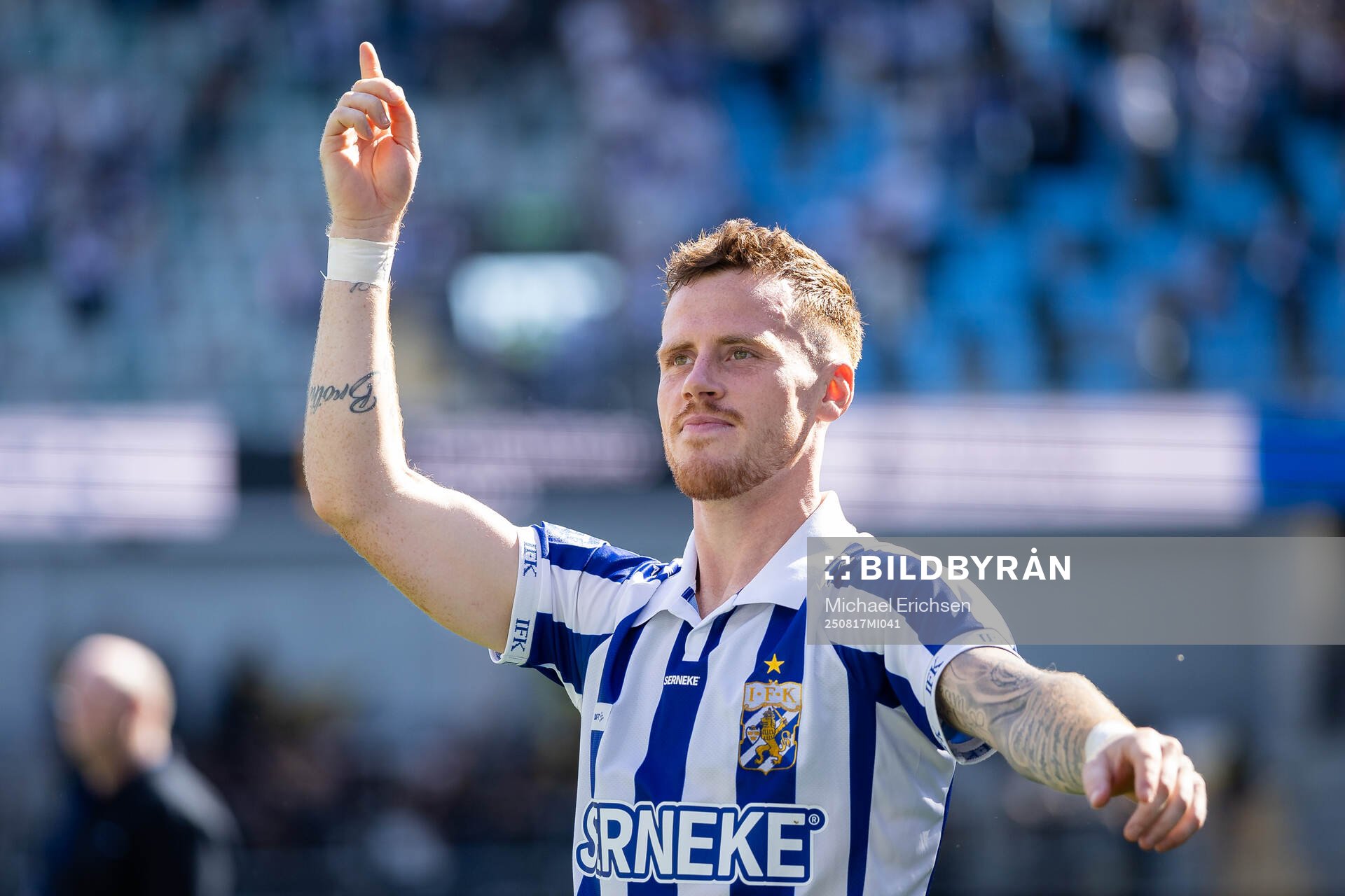 IFK Göteborgs Tobias Heintz jublar