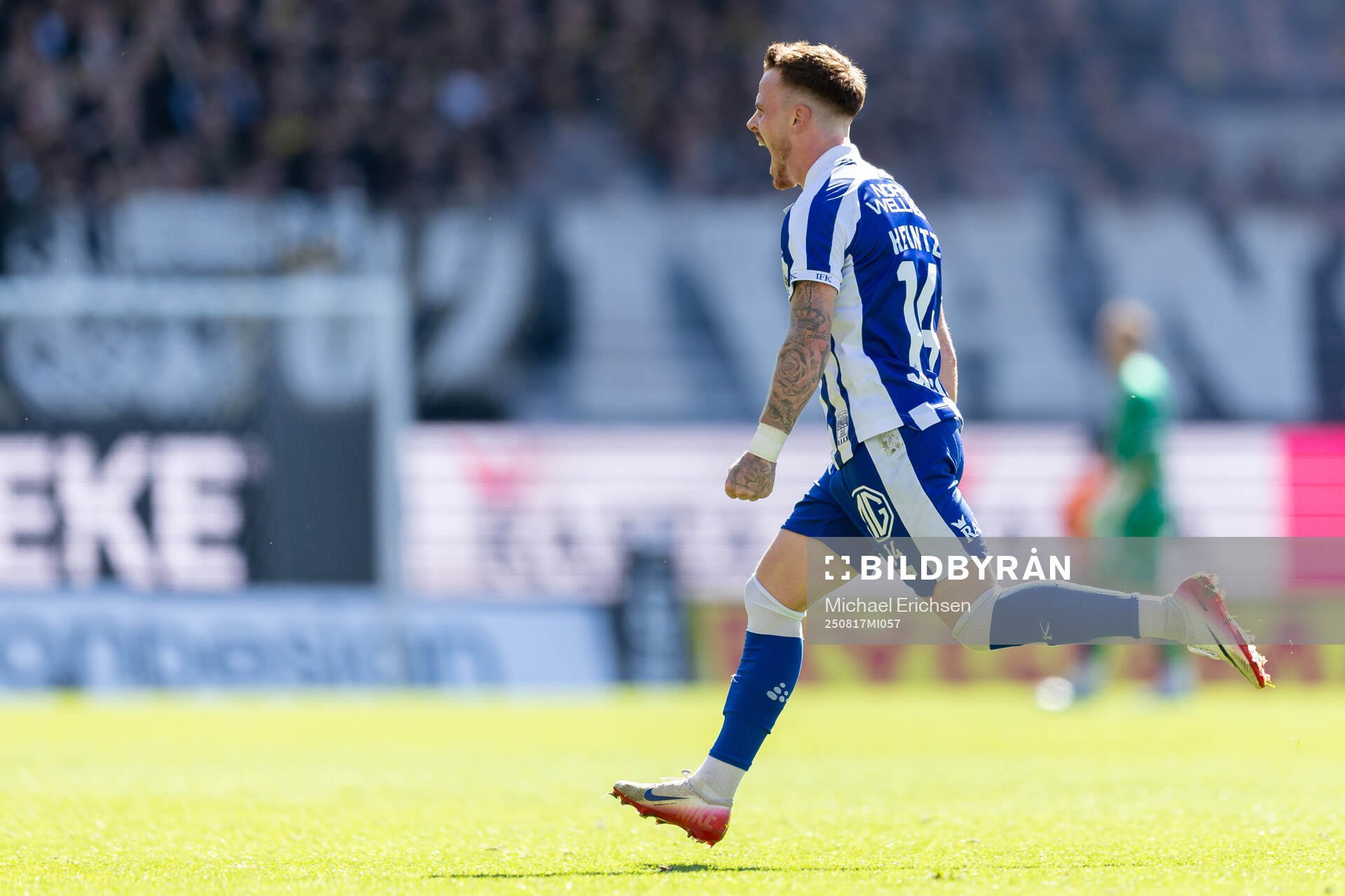 IFK Göteborgs Tobias Heintz jublar