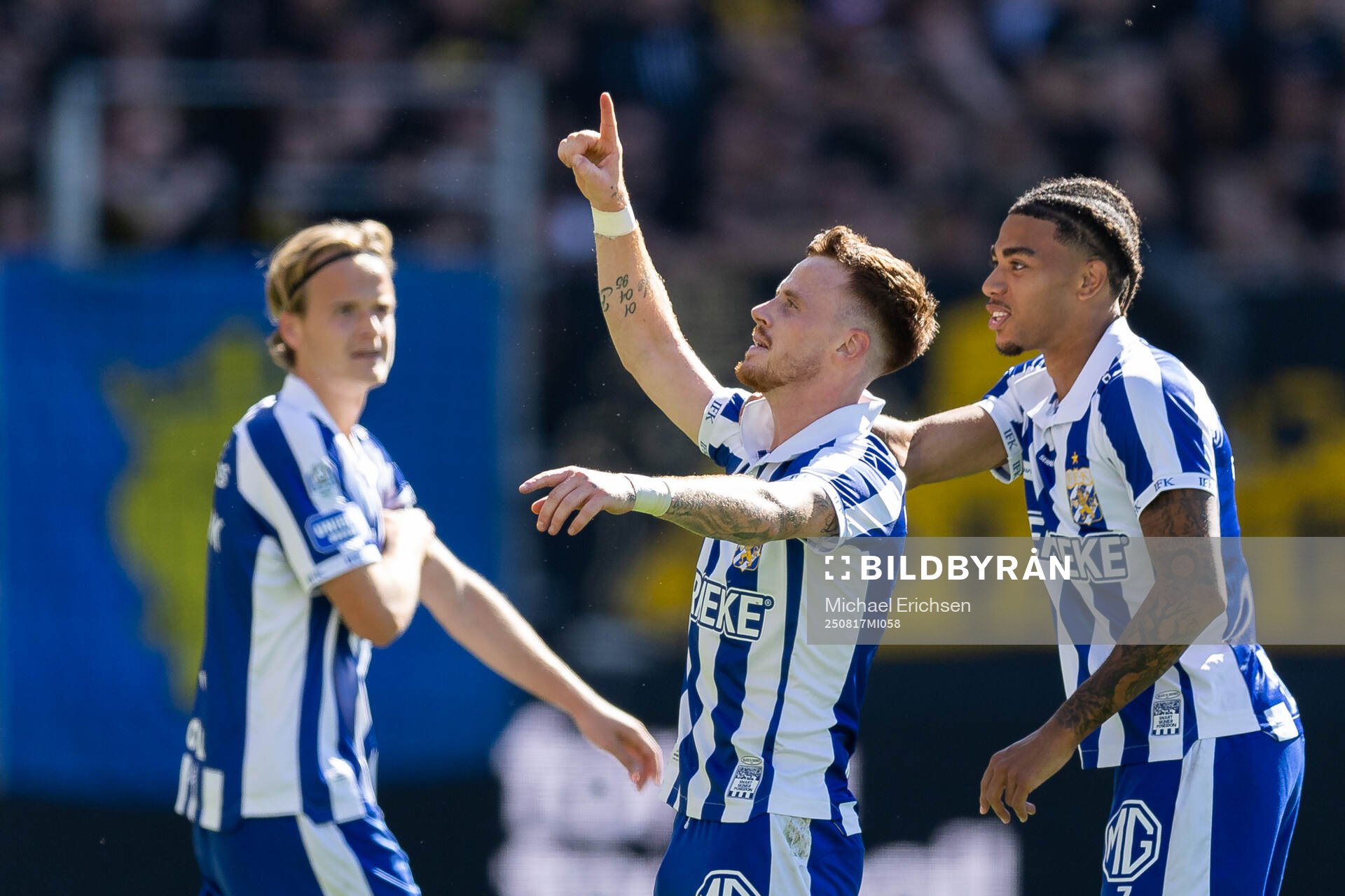 IFK Göteborgs Tobias Heintz jublar