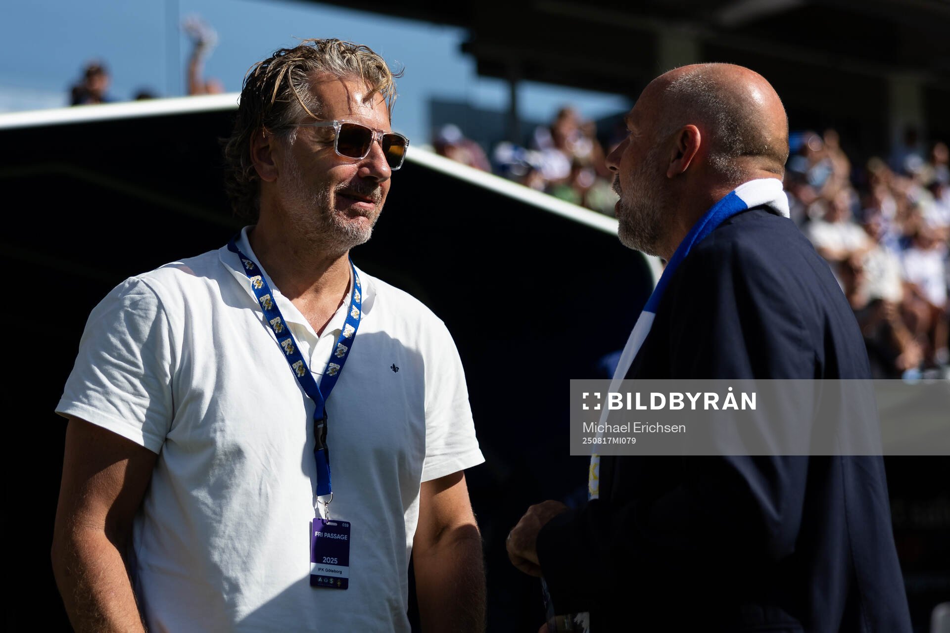 IFK Göteborgs fotbollschef Jesper Jansson och