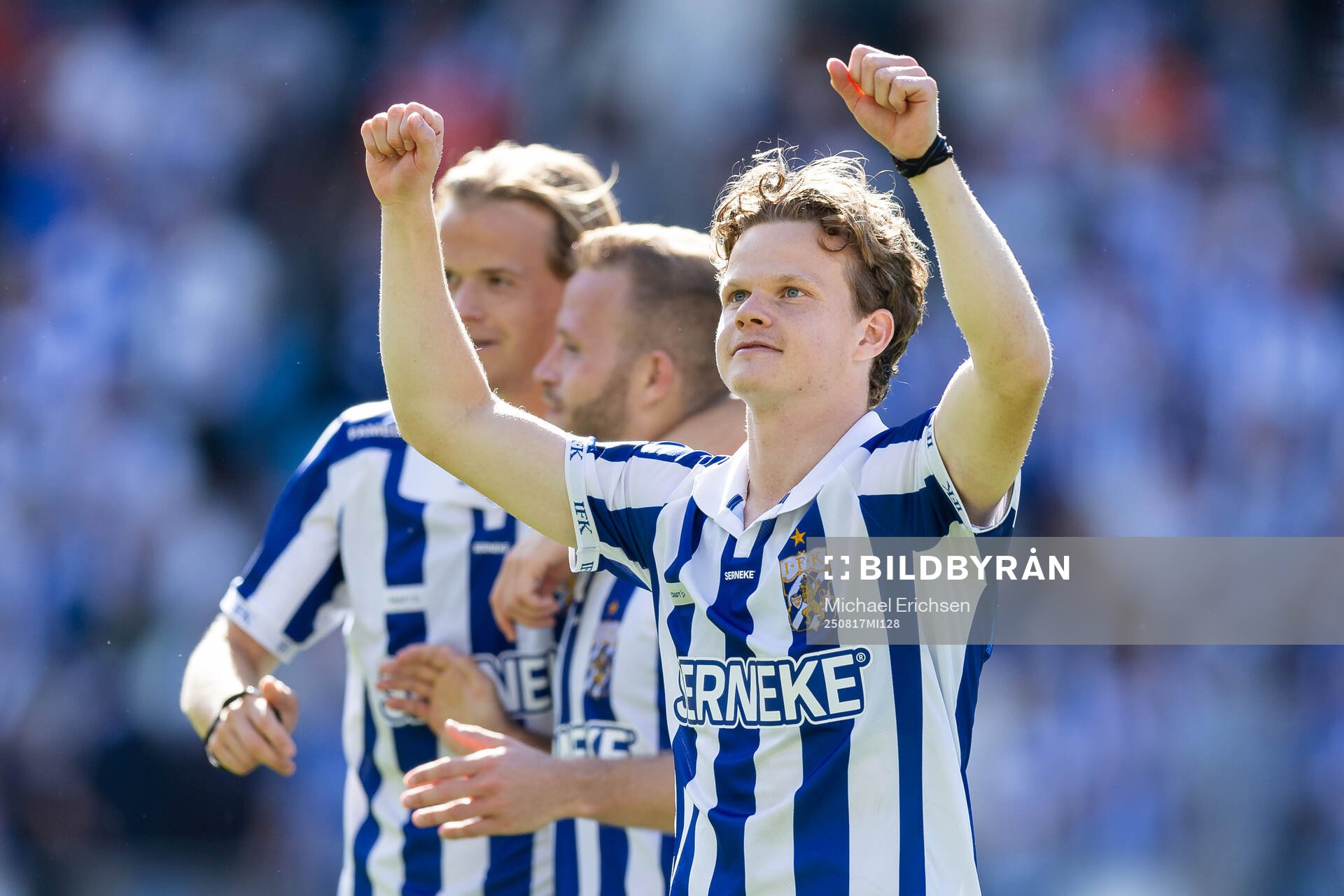 IFK Göteborgs Kolbeinn Thordarson jublar