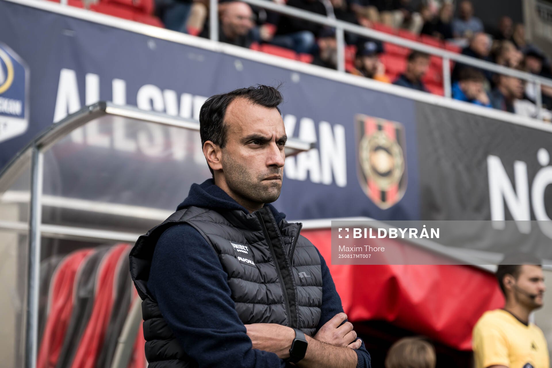 Sirius tränare Andreas Engelmark