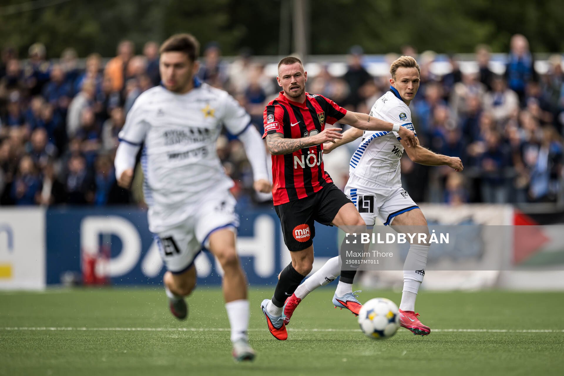 Brommapojkarnas Rasmus Örqvist och Sirius Oscar Krusnell