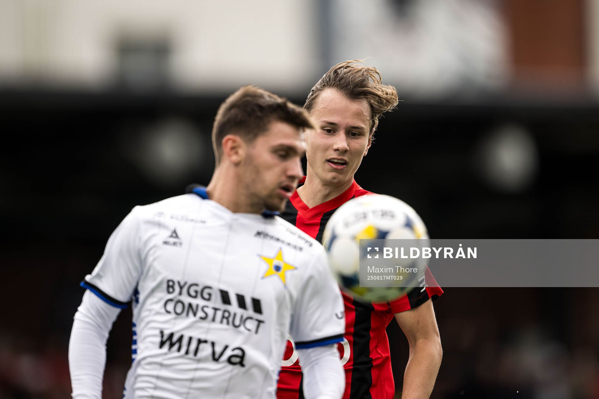 Sirius Isak Bjerkebo och Brommapojkarnas Alex Timossi