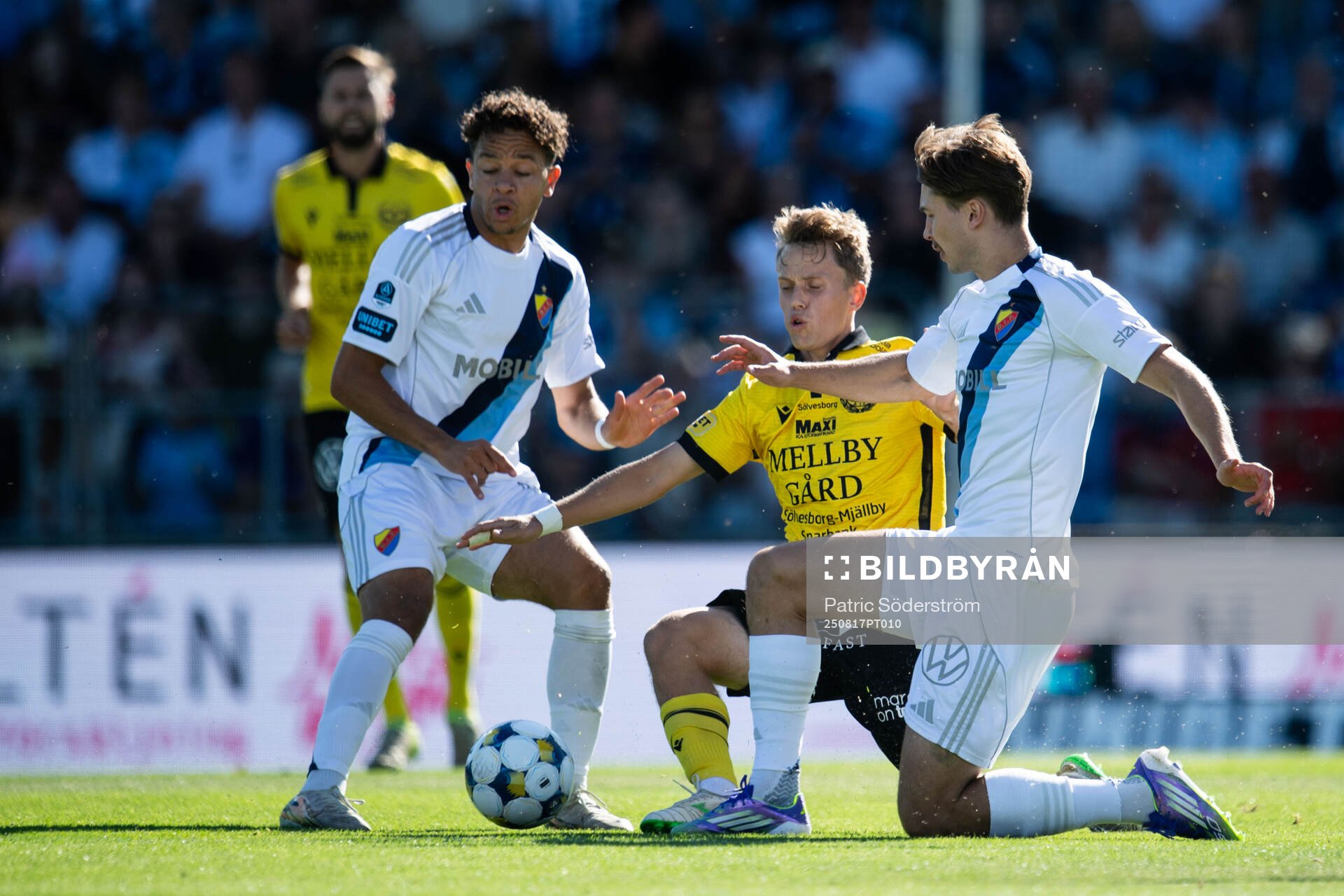 Mjällbys Ludwig Malachowski Thorell mot Djurgårdens