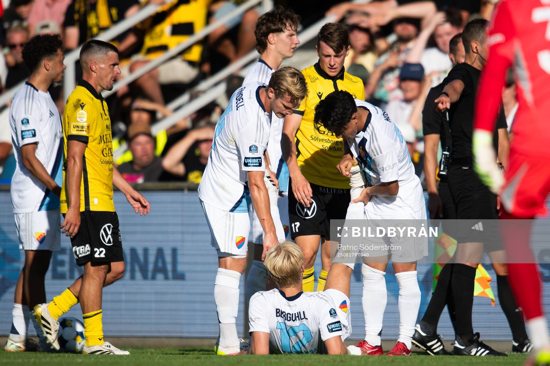 Djurgårdens Theo Bergvall har ont