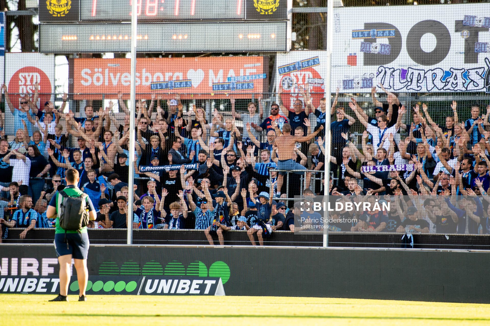 Djurgårdens supportrar