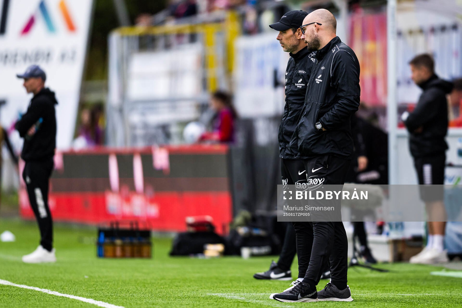 Freyr Alexandersson, head coach of Brann, and Jonathan