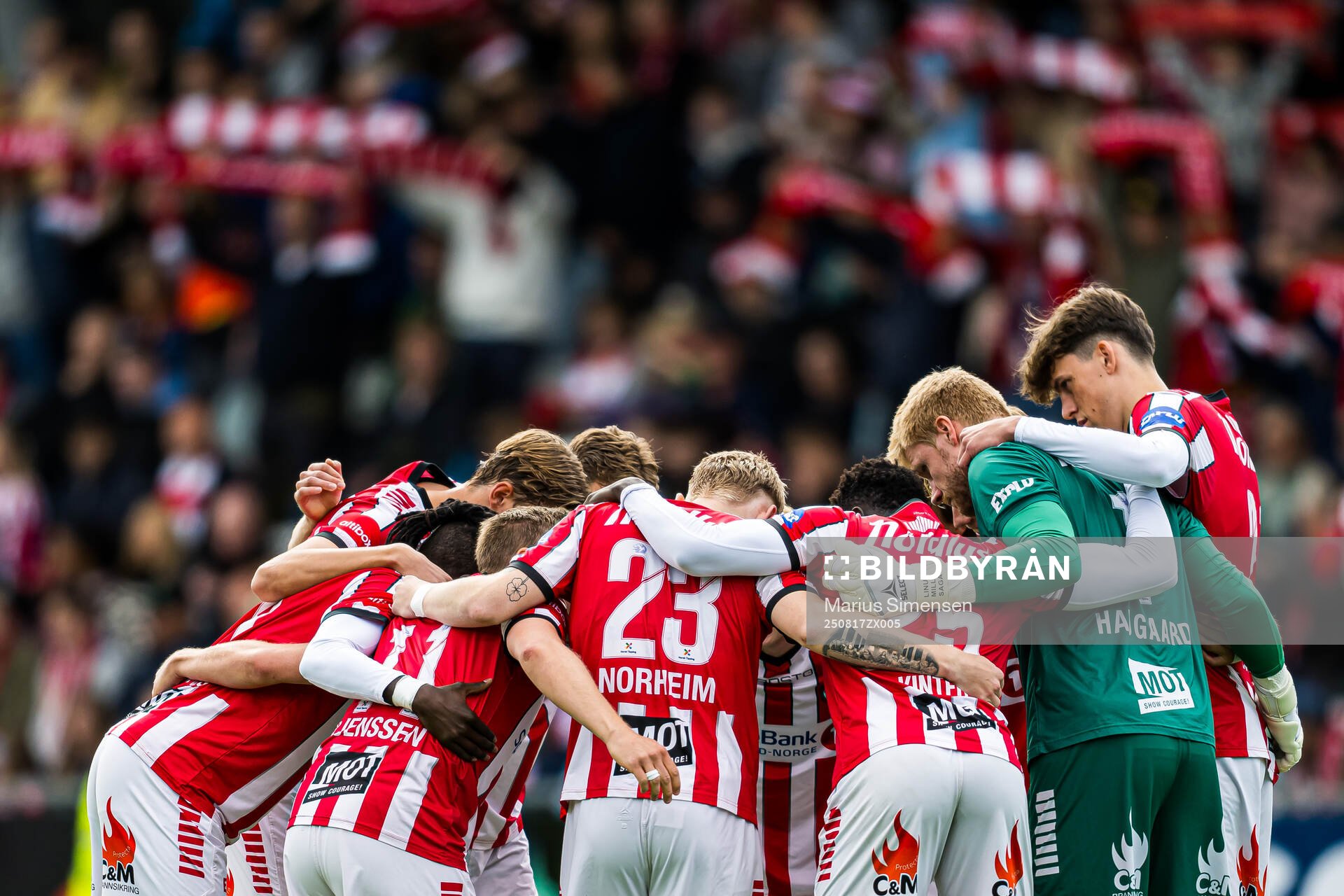 Ruben Yttergård Jenssen, Runar Norheim and Jakob Haugaard