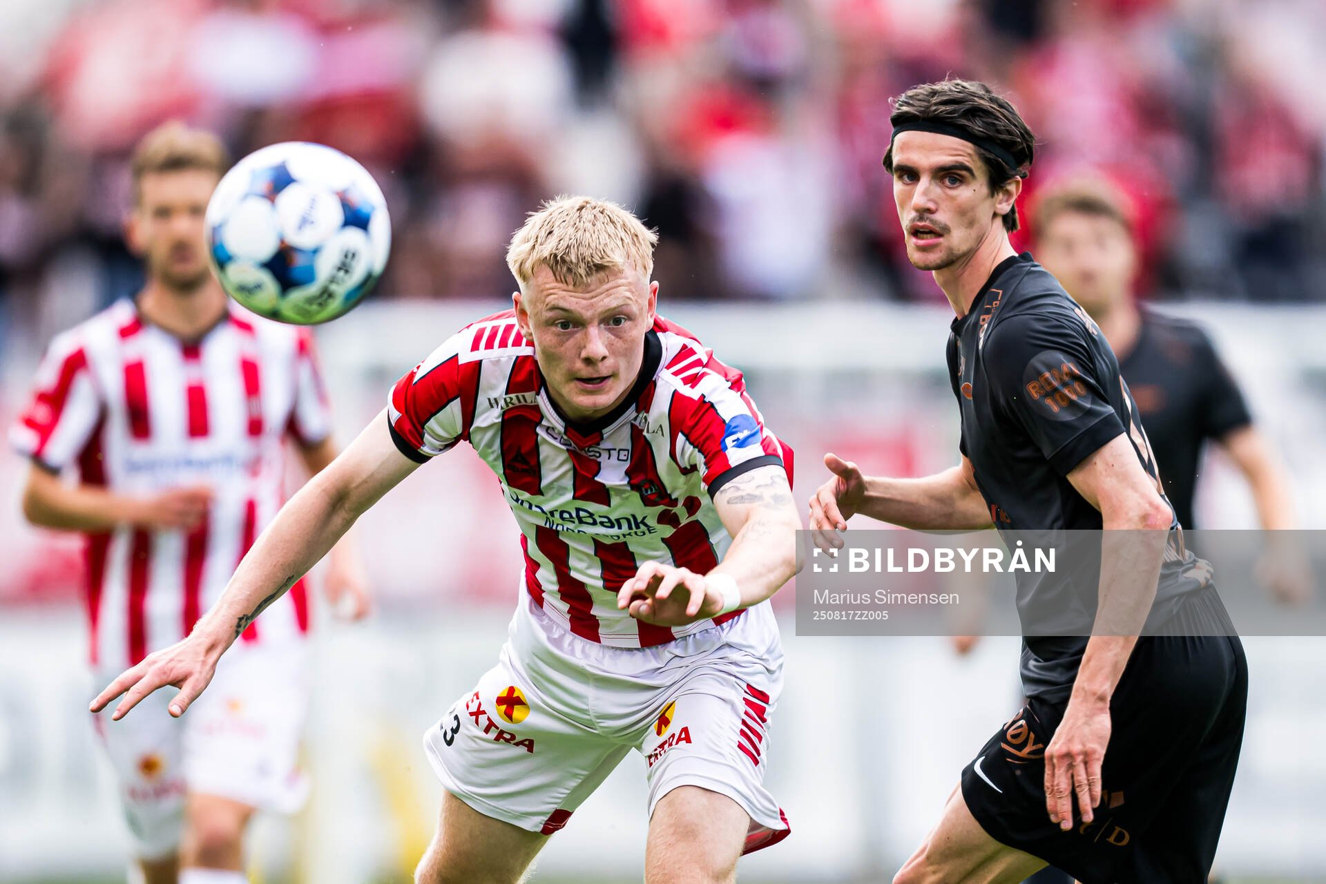 Runar Norheim of Tromsø and Ulrik Mathisen of Brann