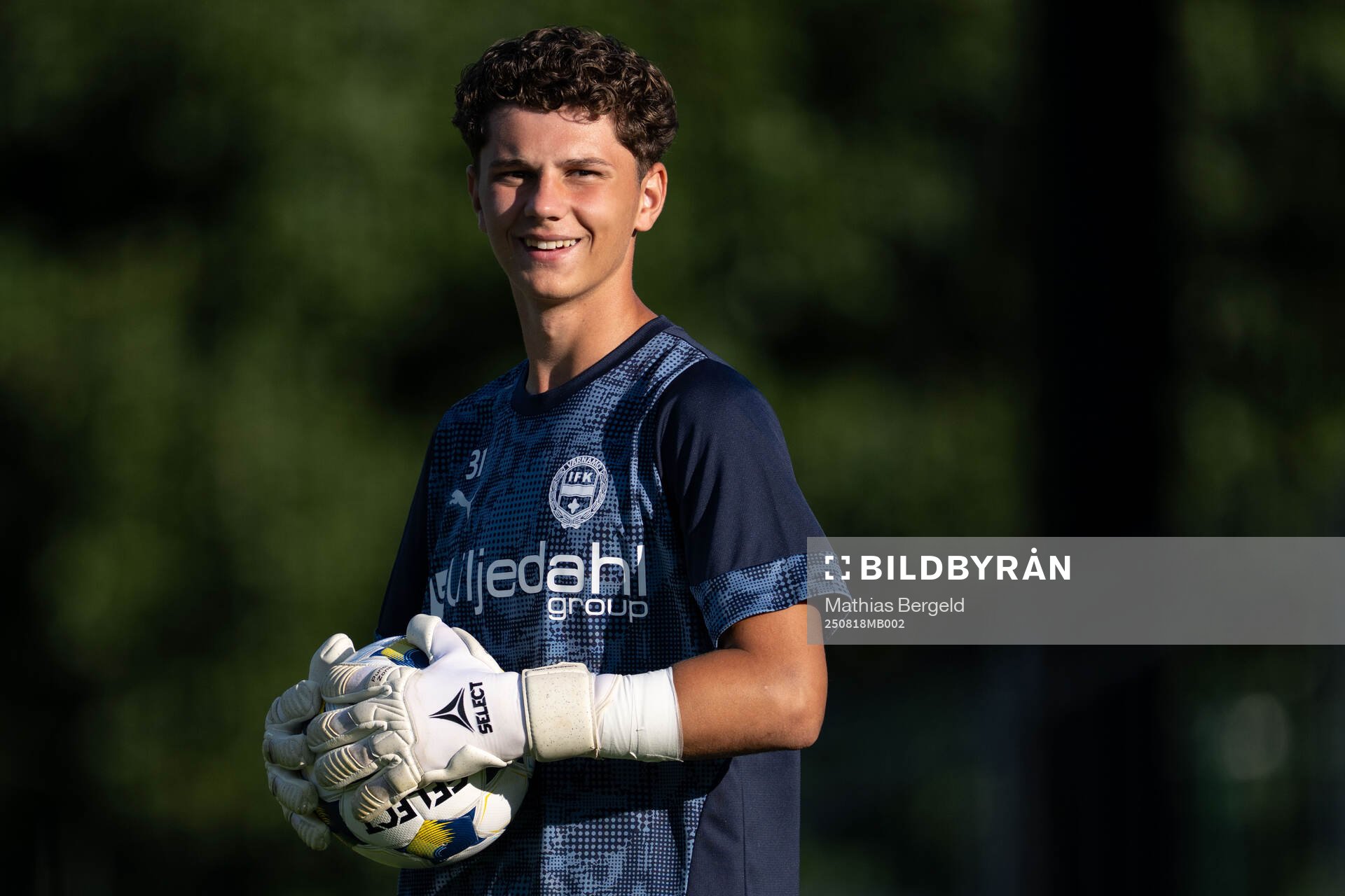 Värnamos målvakt Adin Tihic