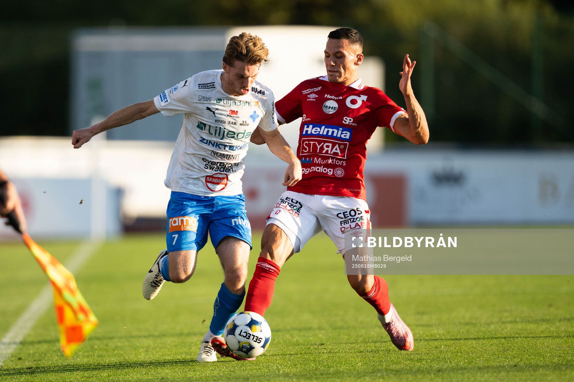 Värnamos Carl Johansson och Degerfors Arman Taranis
