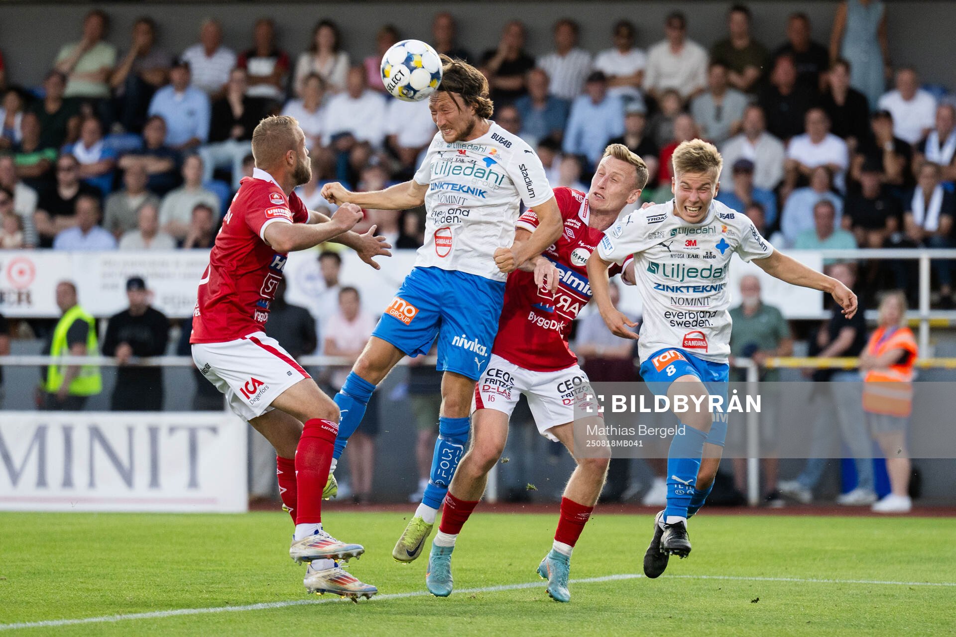 Degerfors Daniel Sundgren och Sebastian Ohlsson  mot