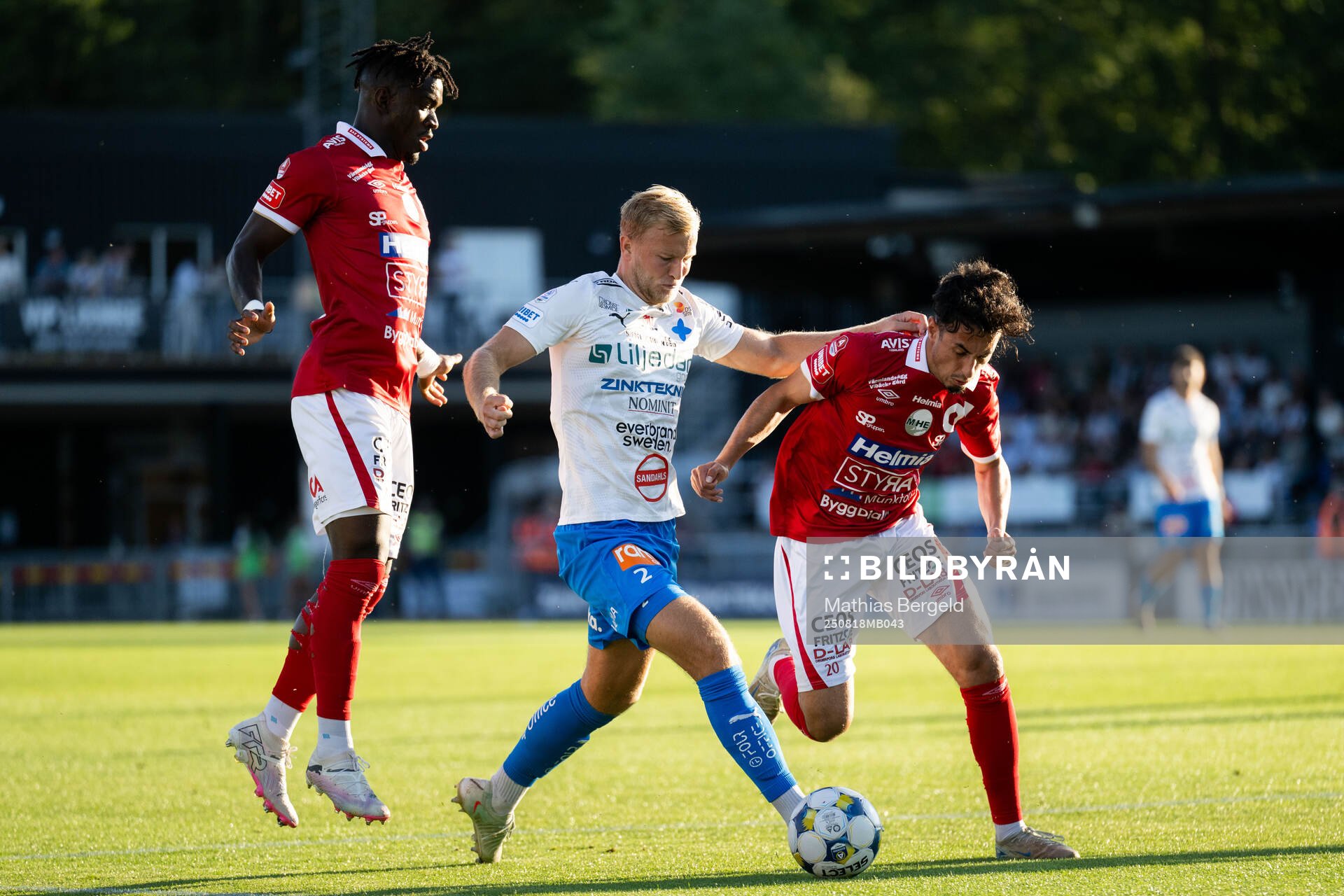 Degerfors Mamadouba Diaby och Elias Barsoum