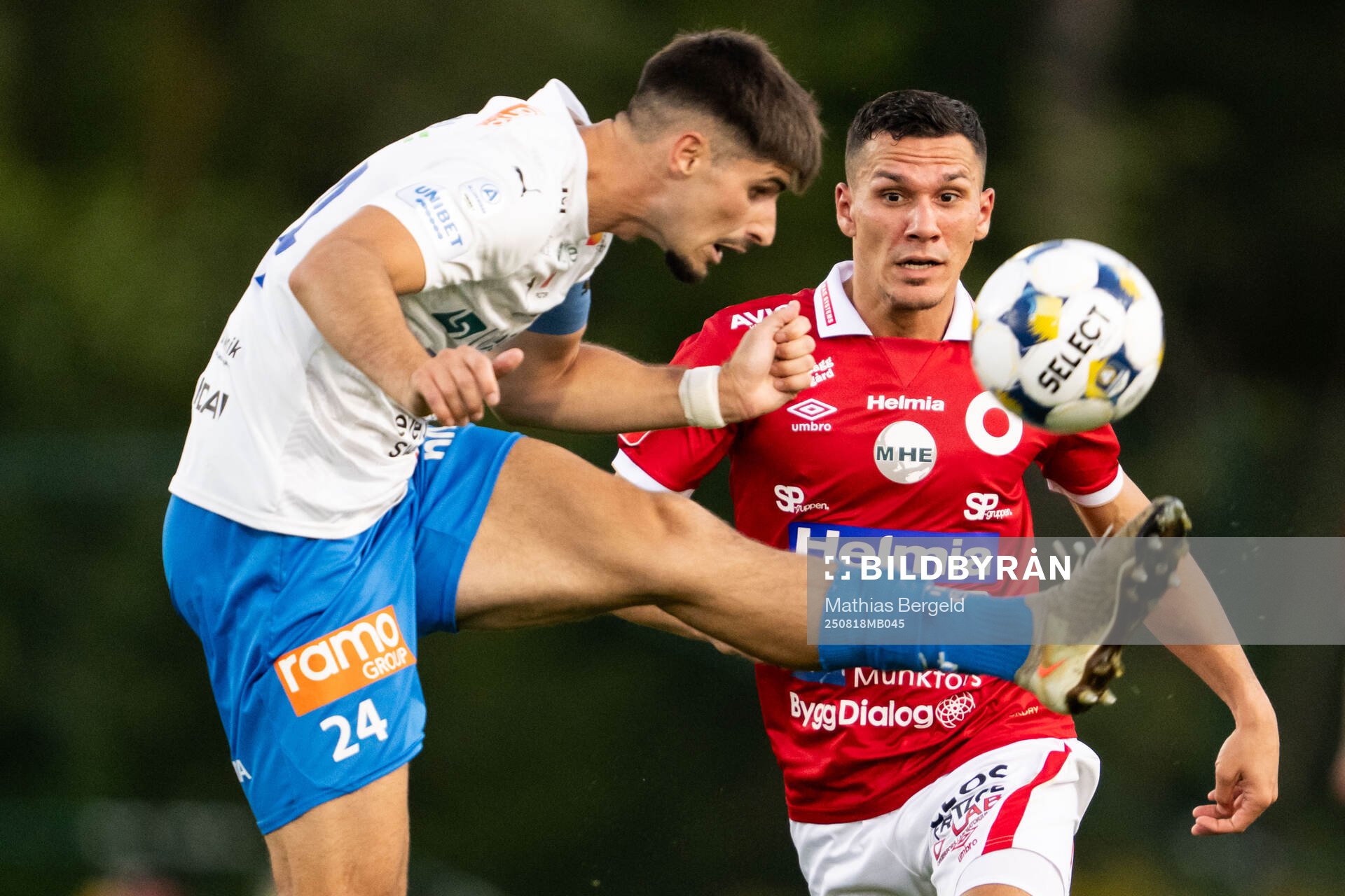 Värnamos Emin Grozdanic och Degerfors Arman Taranis