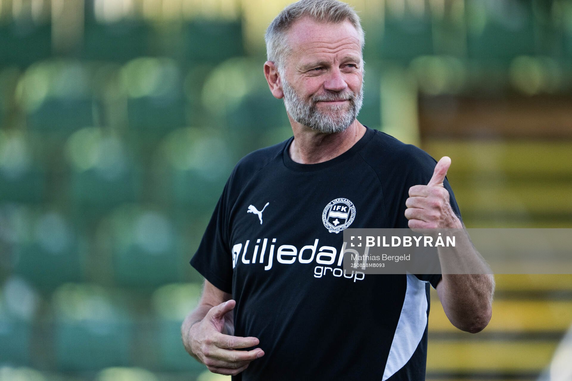 Värnamos tränare Arne Sandstø
