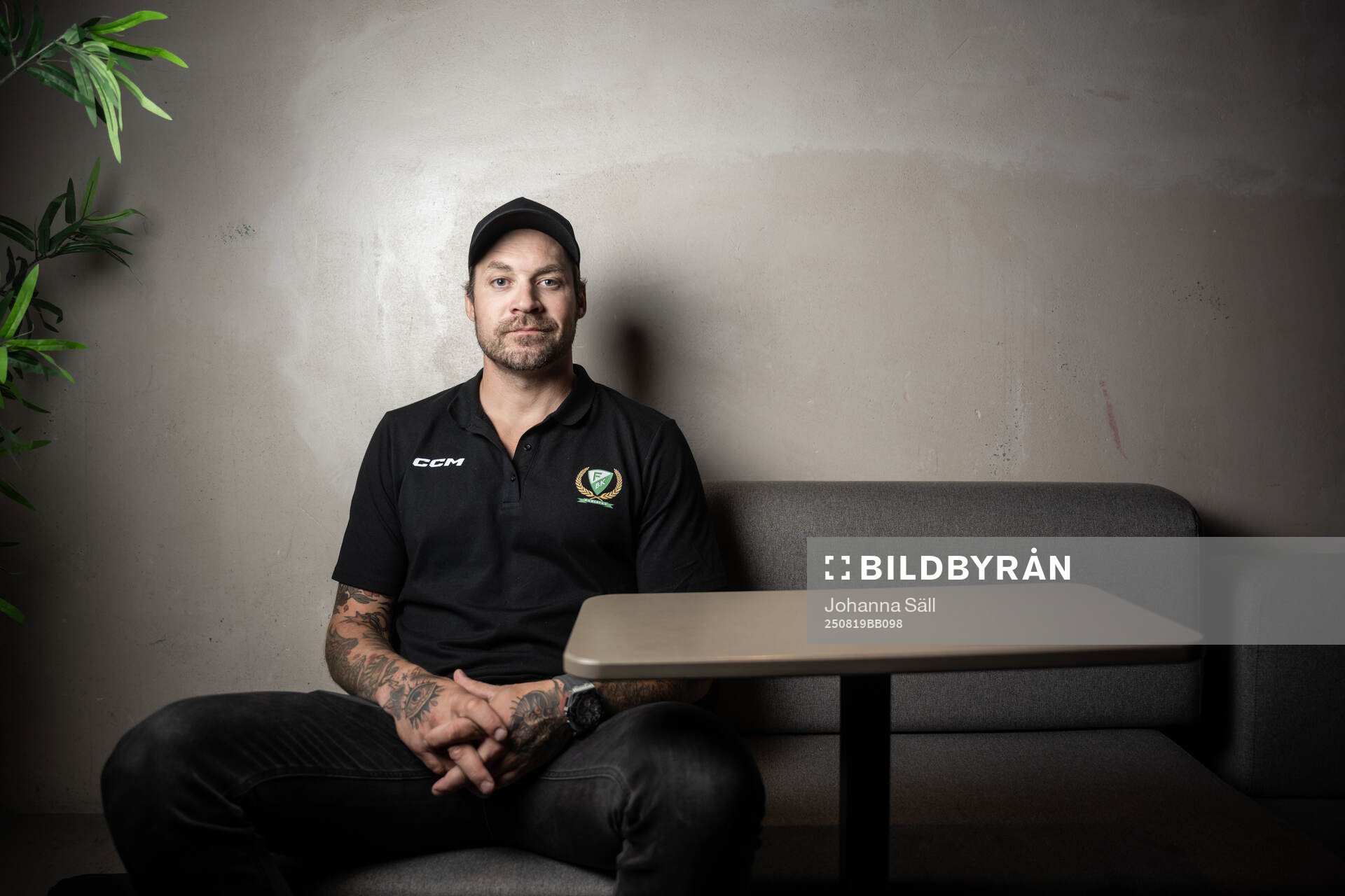 Färjestads tränare Johan Fransson