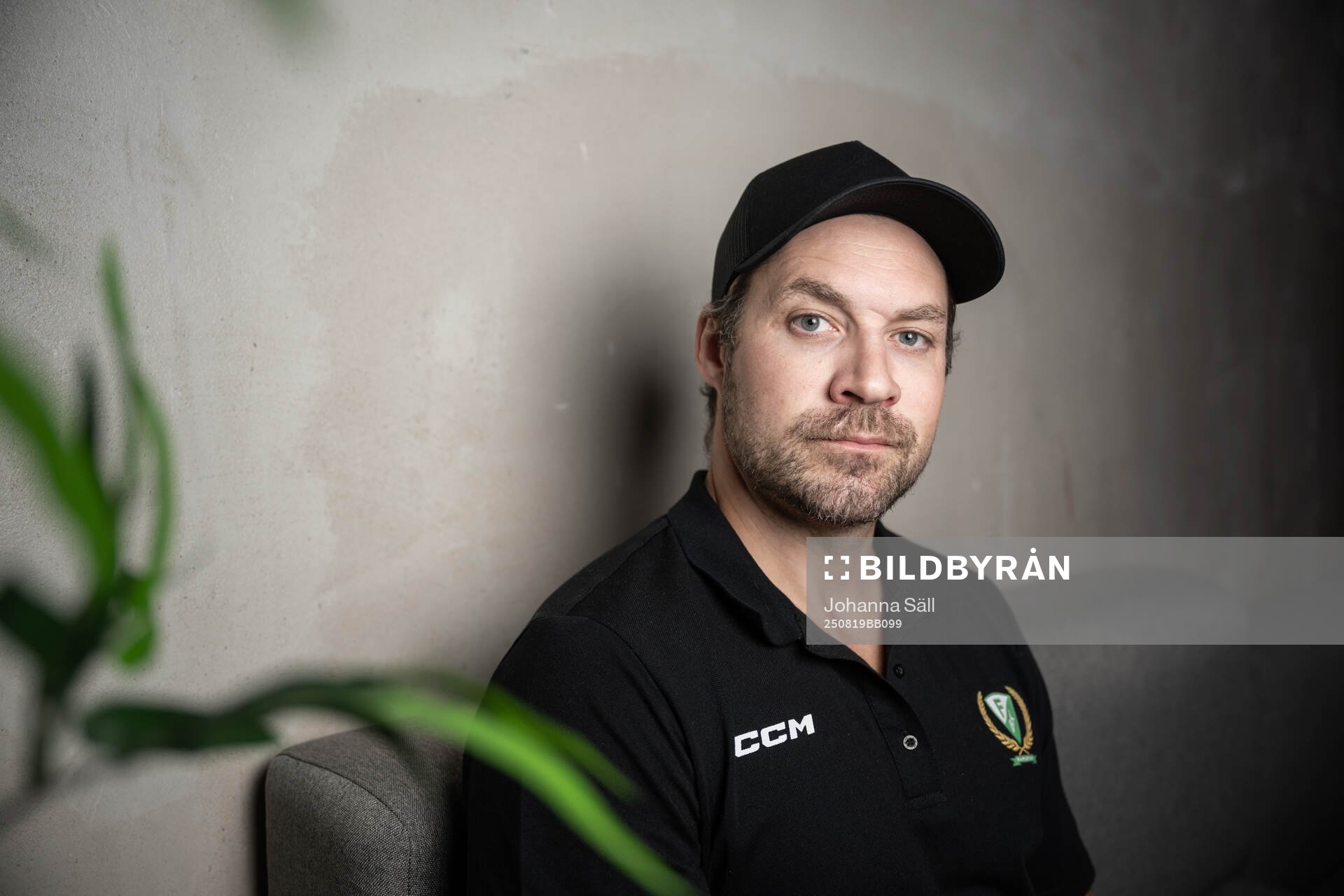 Färjestads tränare Johan Fransson