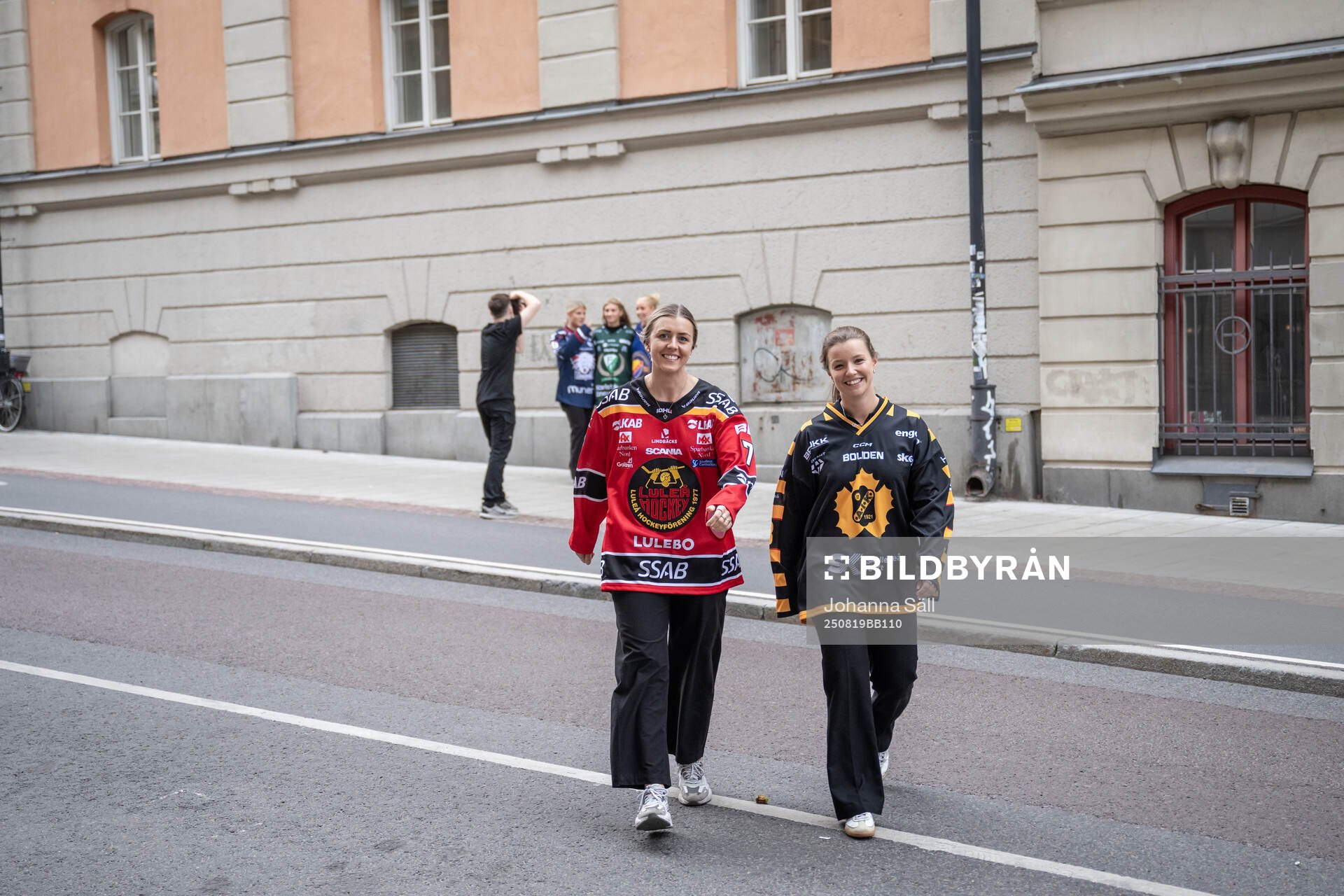 Luleås Linnéa Johansson och Skellefteås Malou Berggren