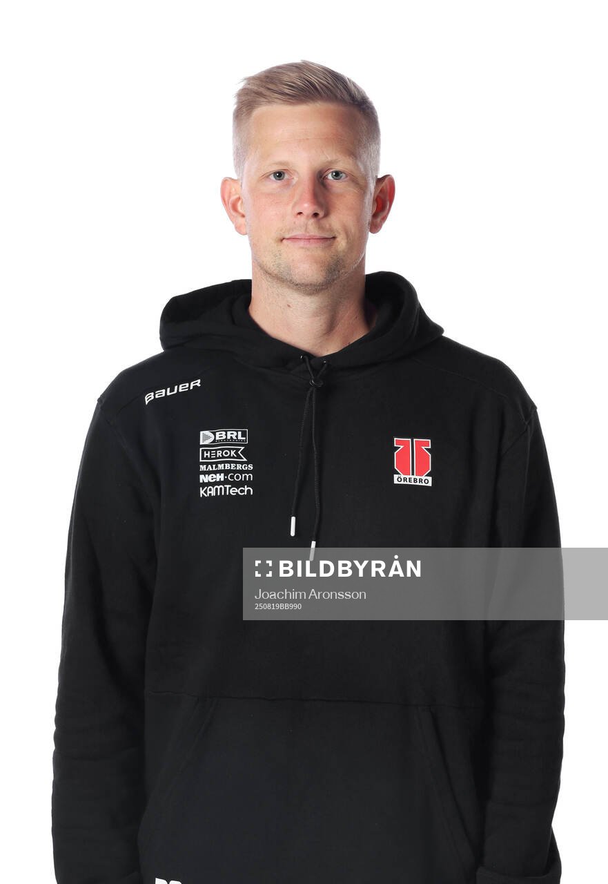 Örebros materialförvaltare Daniel Sandberg