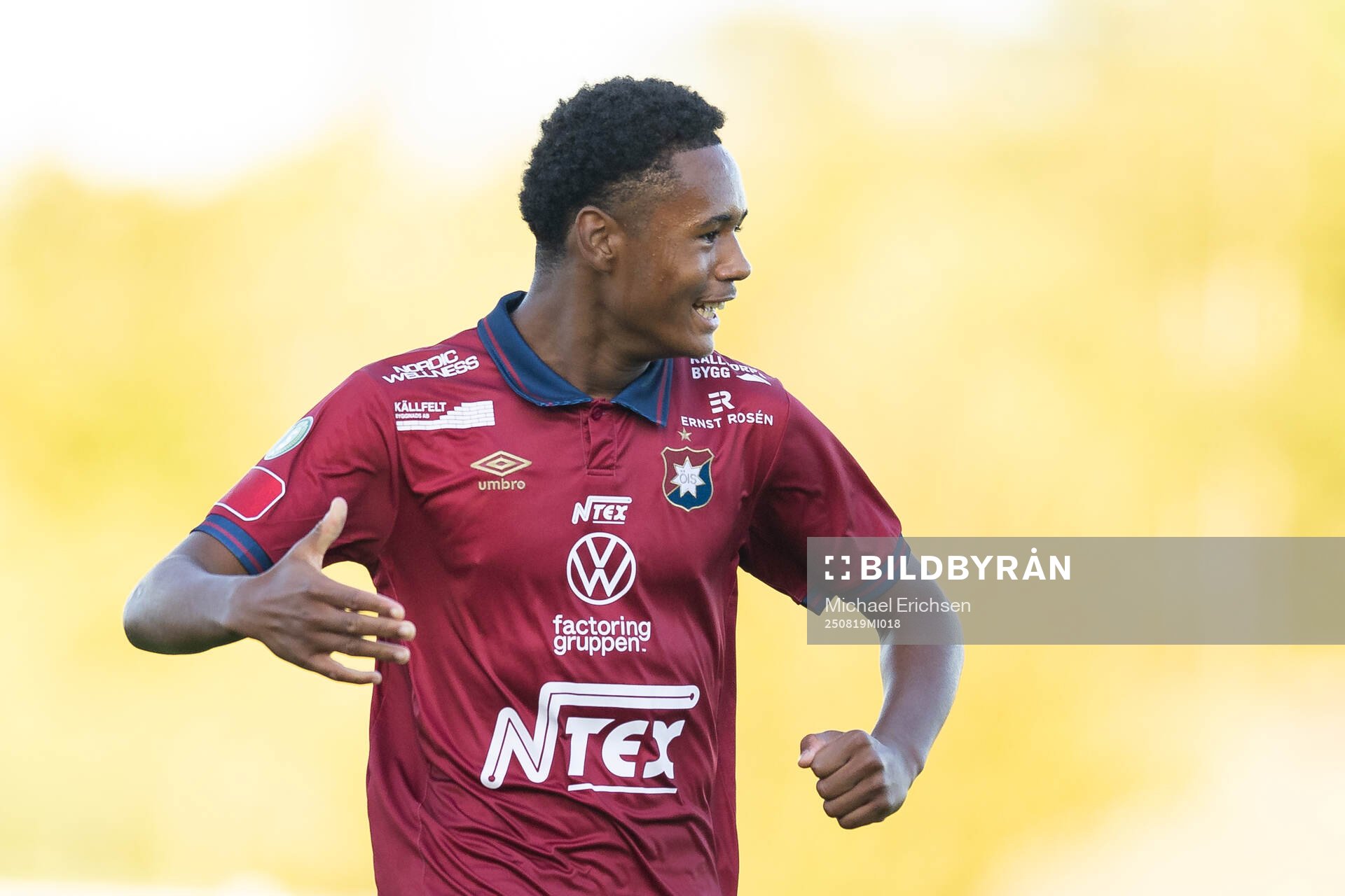 Örgrytes Marlon Ebietomere jublar