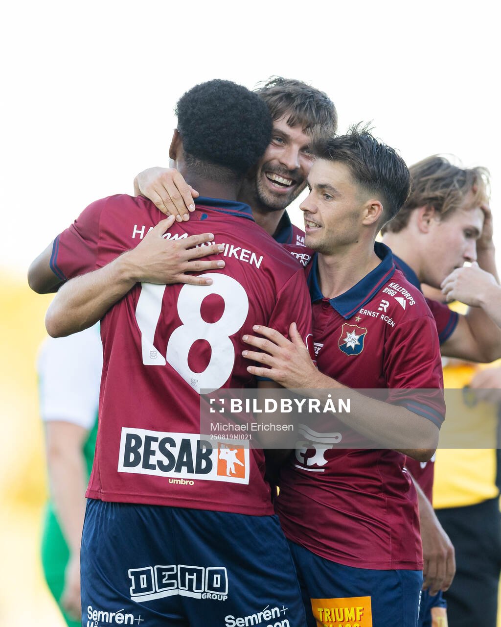 Örgrytes Marlon Ebietomere jublar