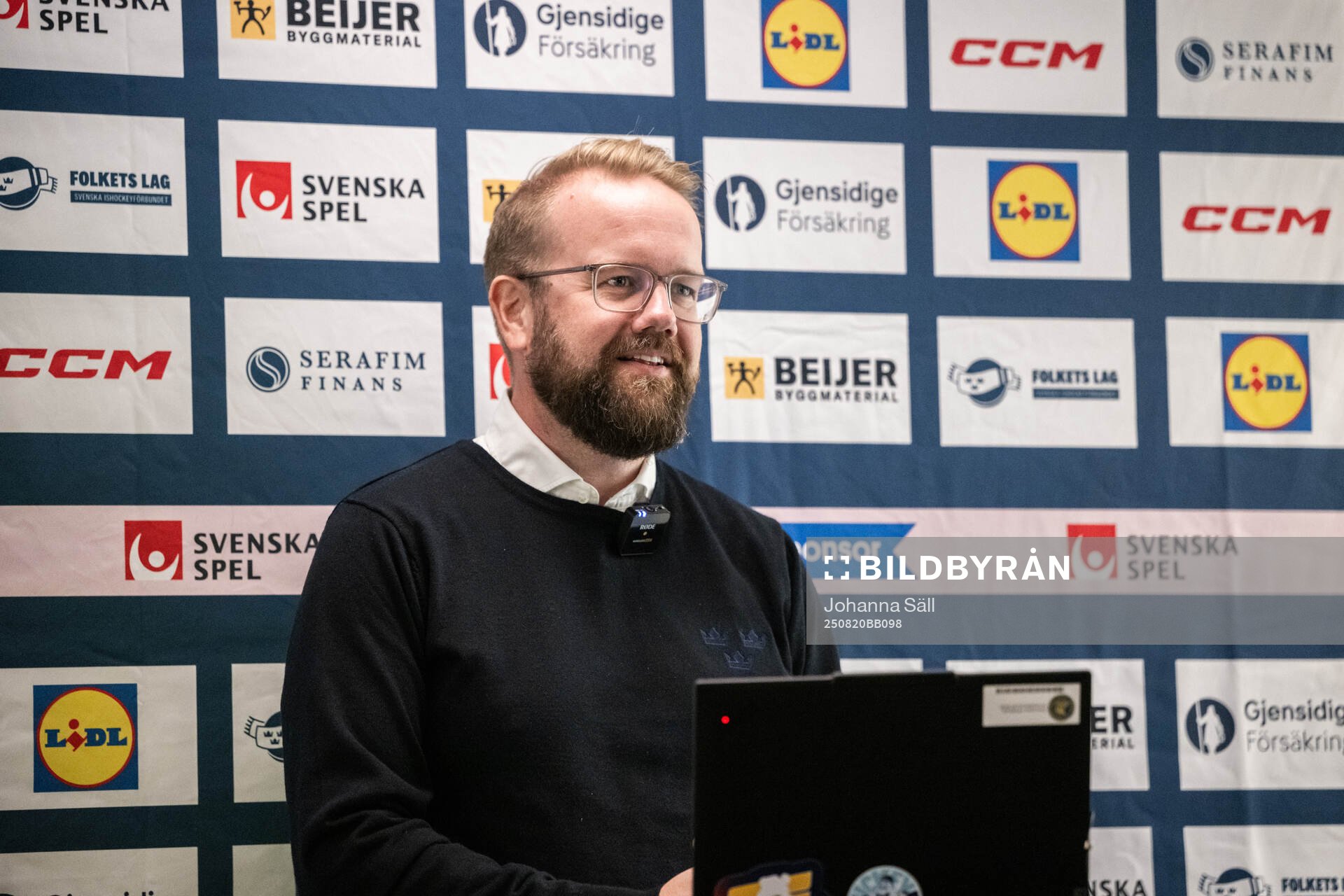 Kommunikationschef Linus Hugosson