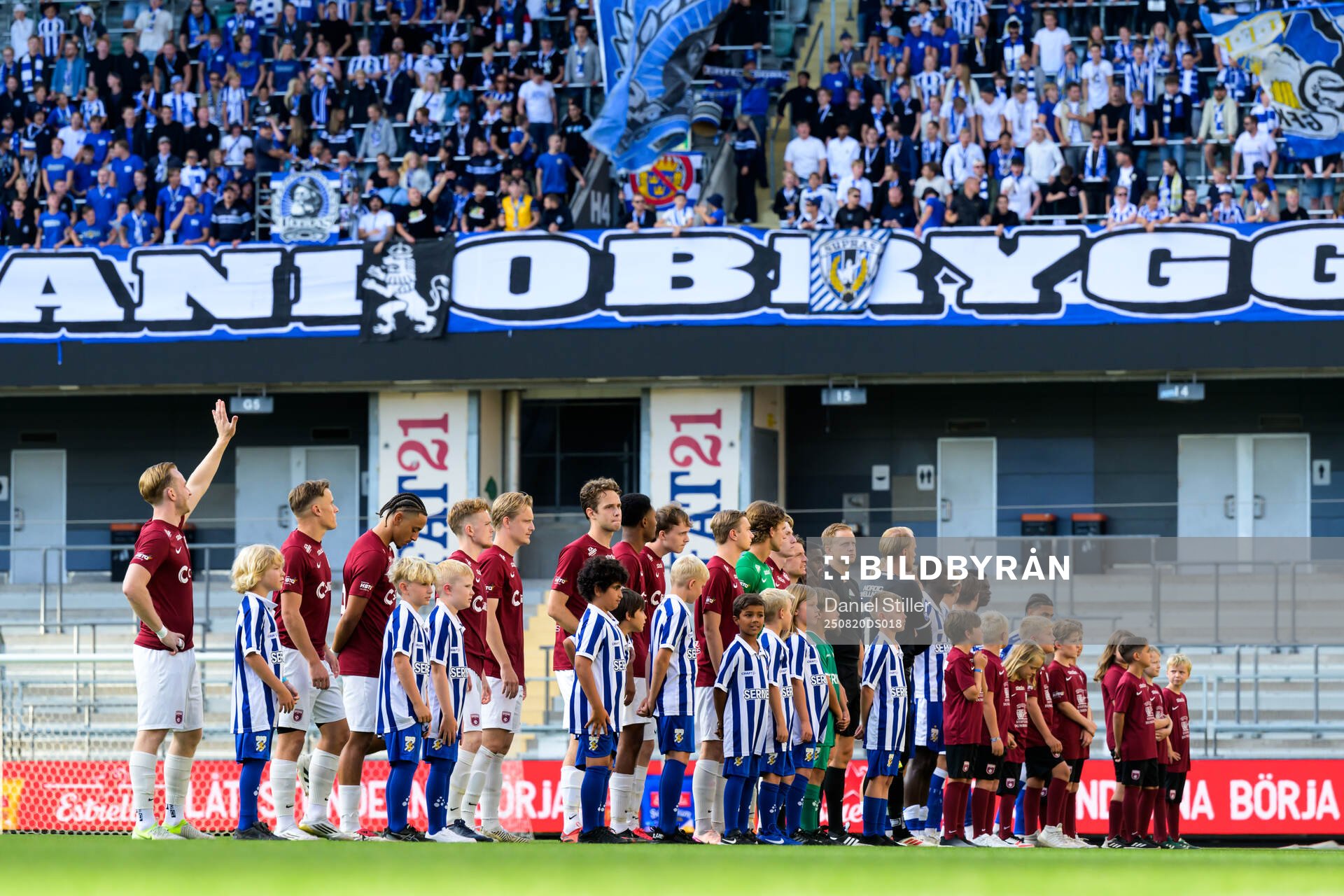 Qvidings och IFK Göteborgs spelare