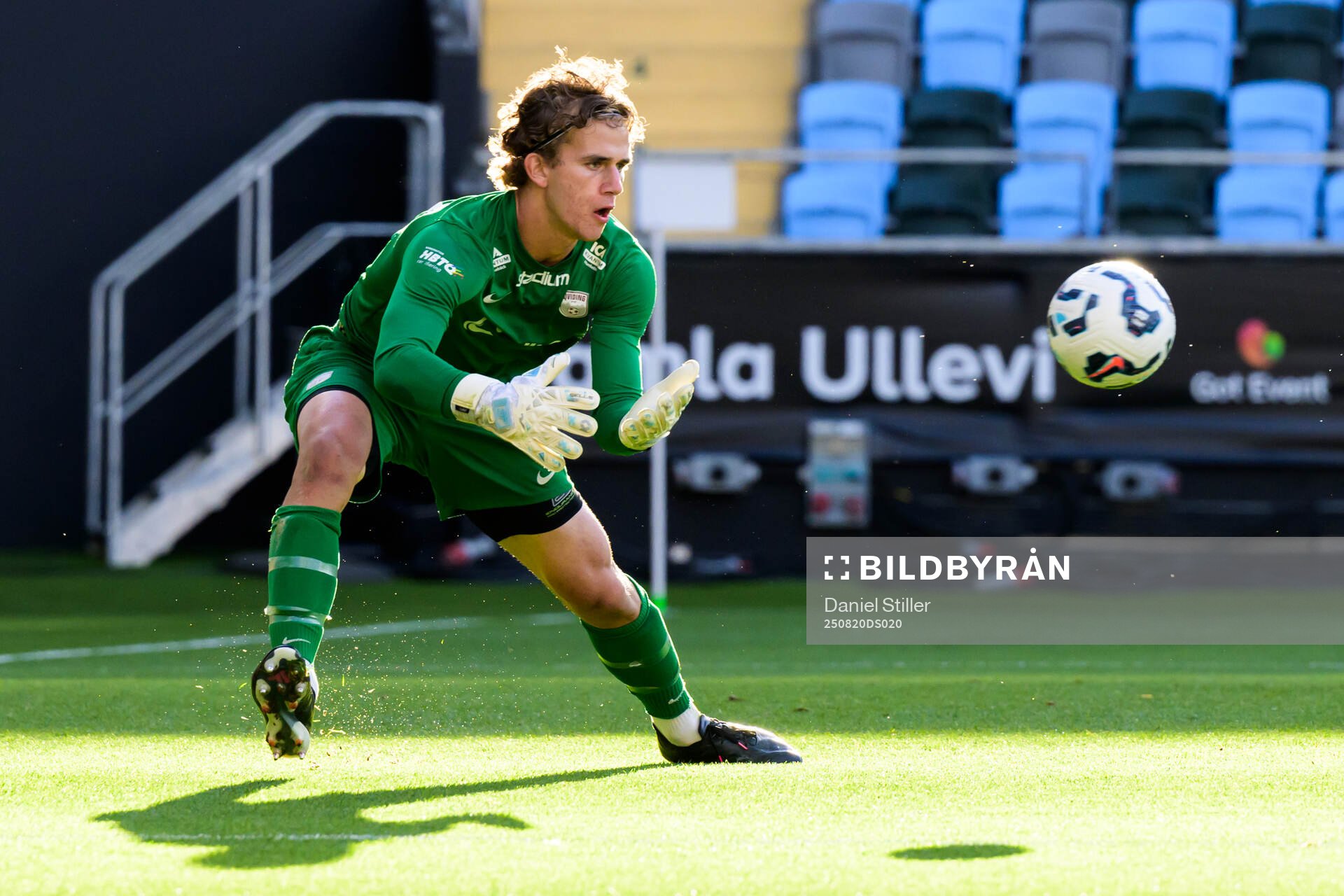Qvidings målvakt Fabian Andersson