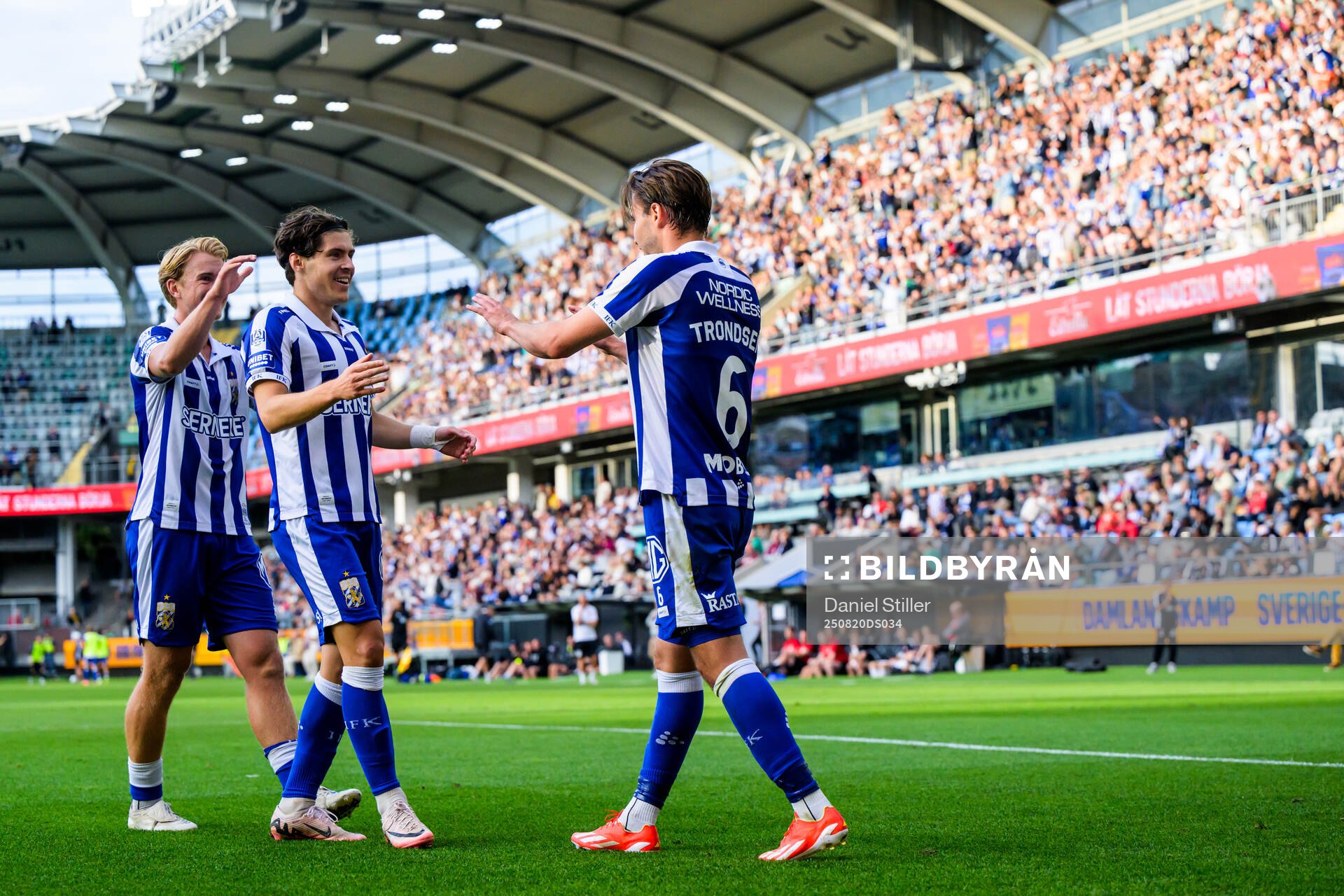 IFK Göteborgs Noah Tolf, Eman Markovic och IFK Göteborgs