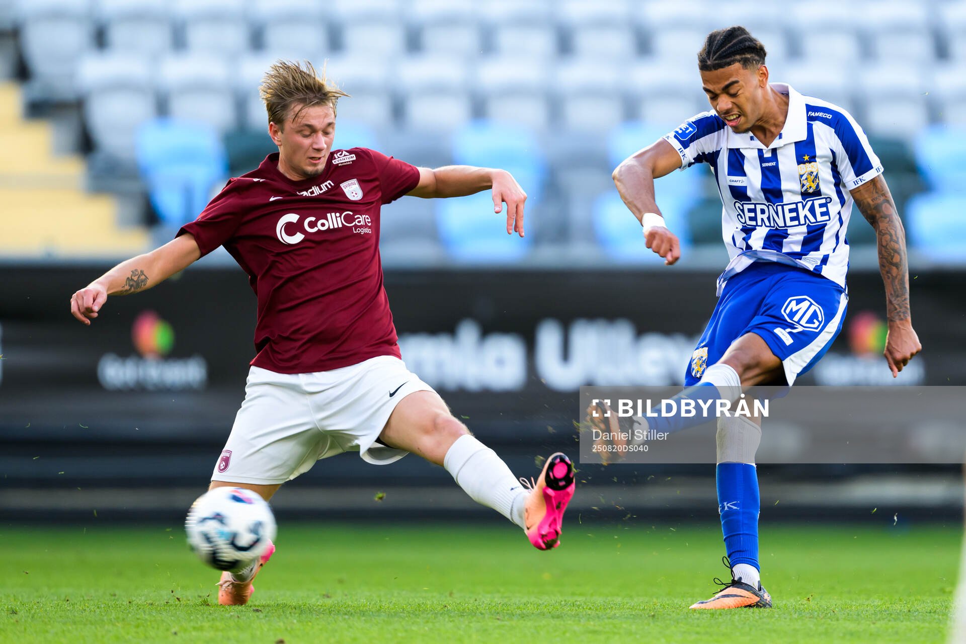 Qvidings Theodore Persson och IFK Göteborgs Sebastian