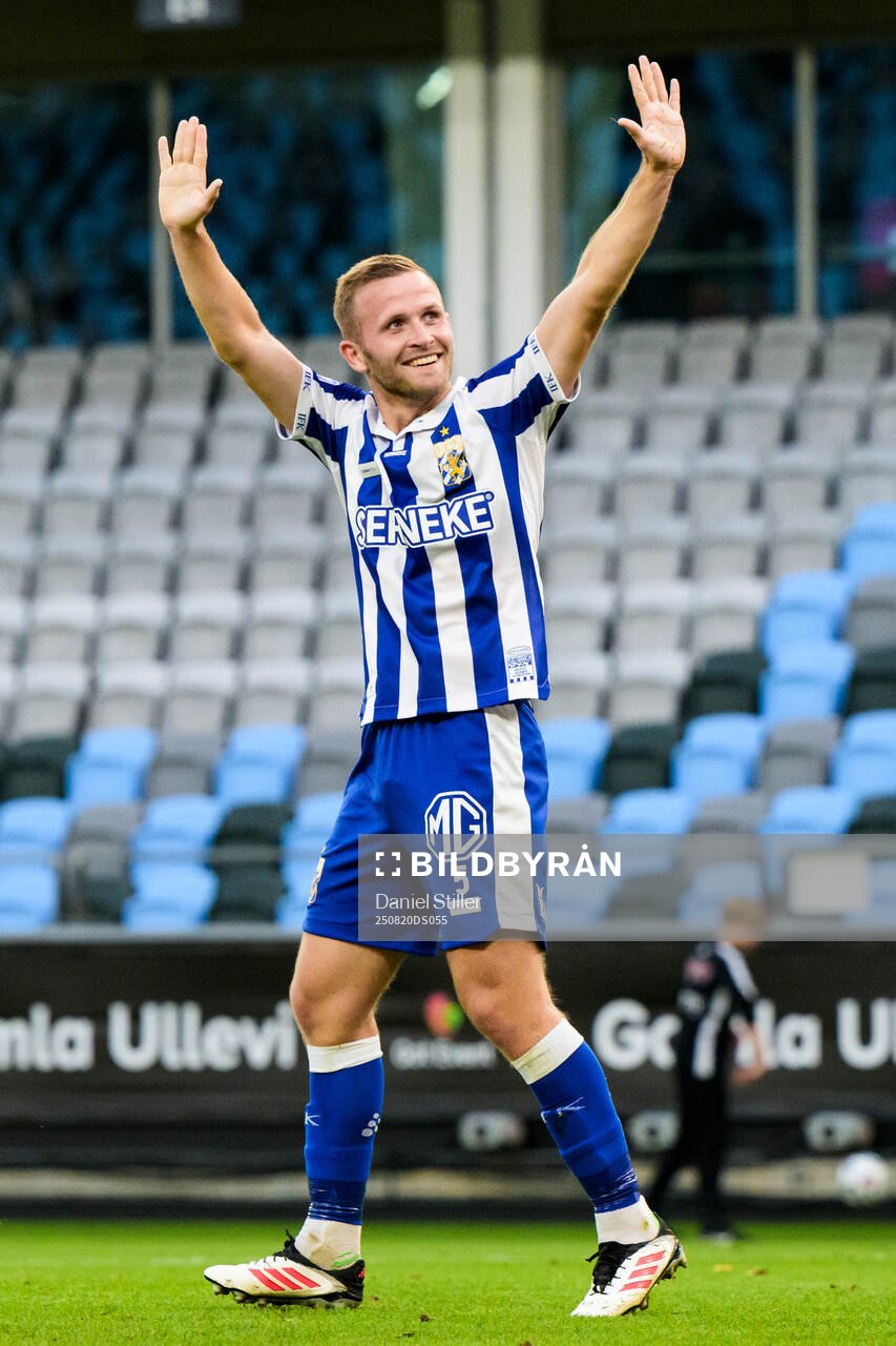IFK Göteborgs Jonas Bager jublar