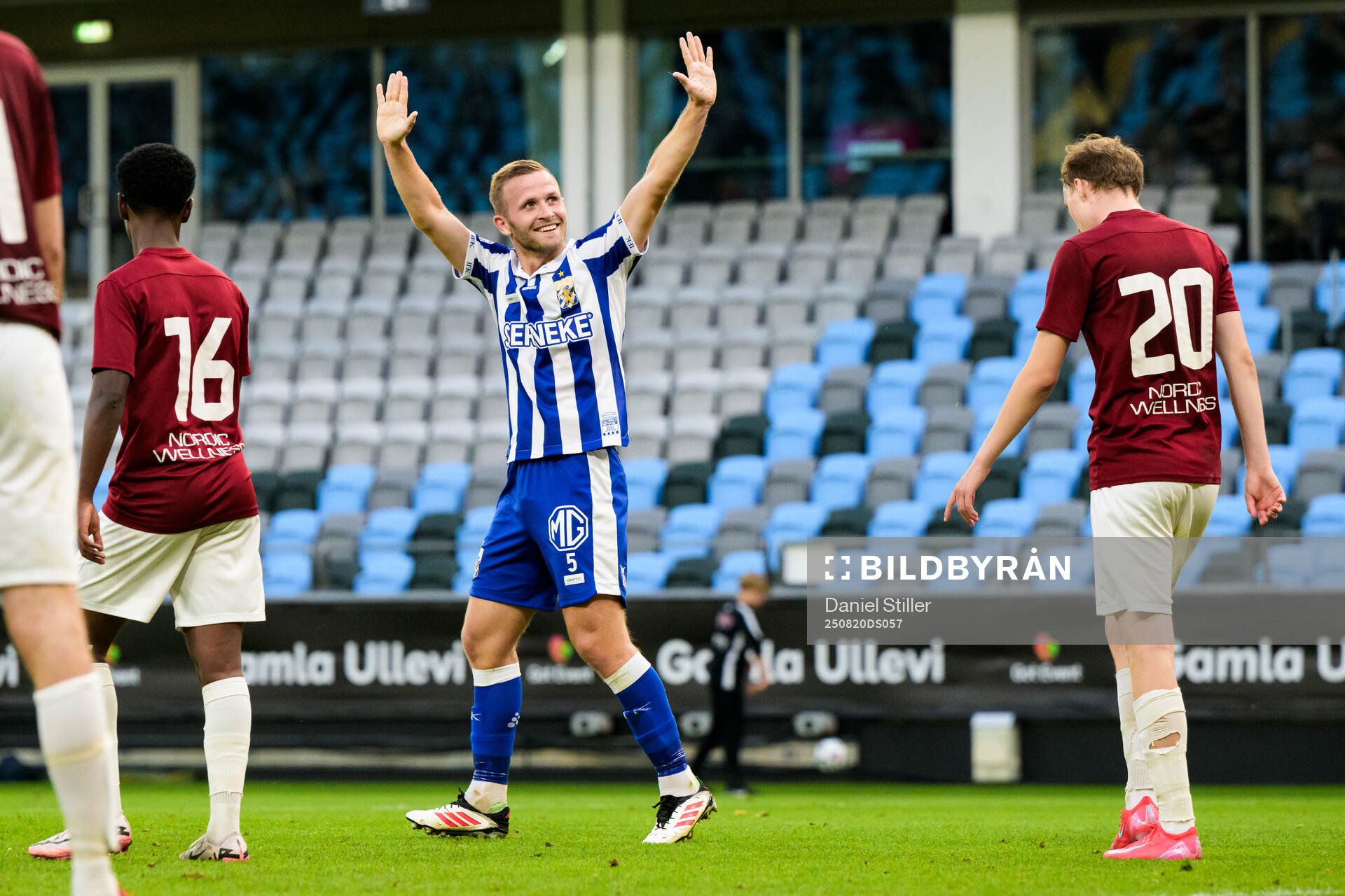 IFK Göteborgs Jonas Bager jublar