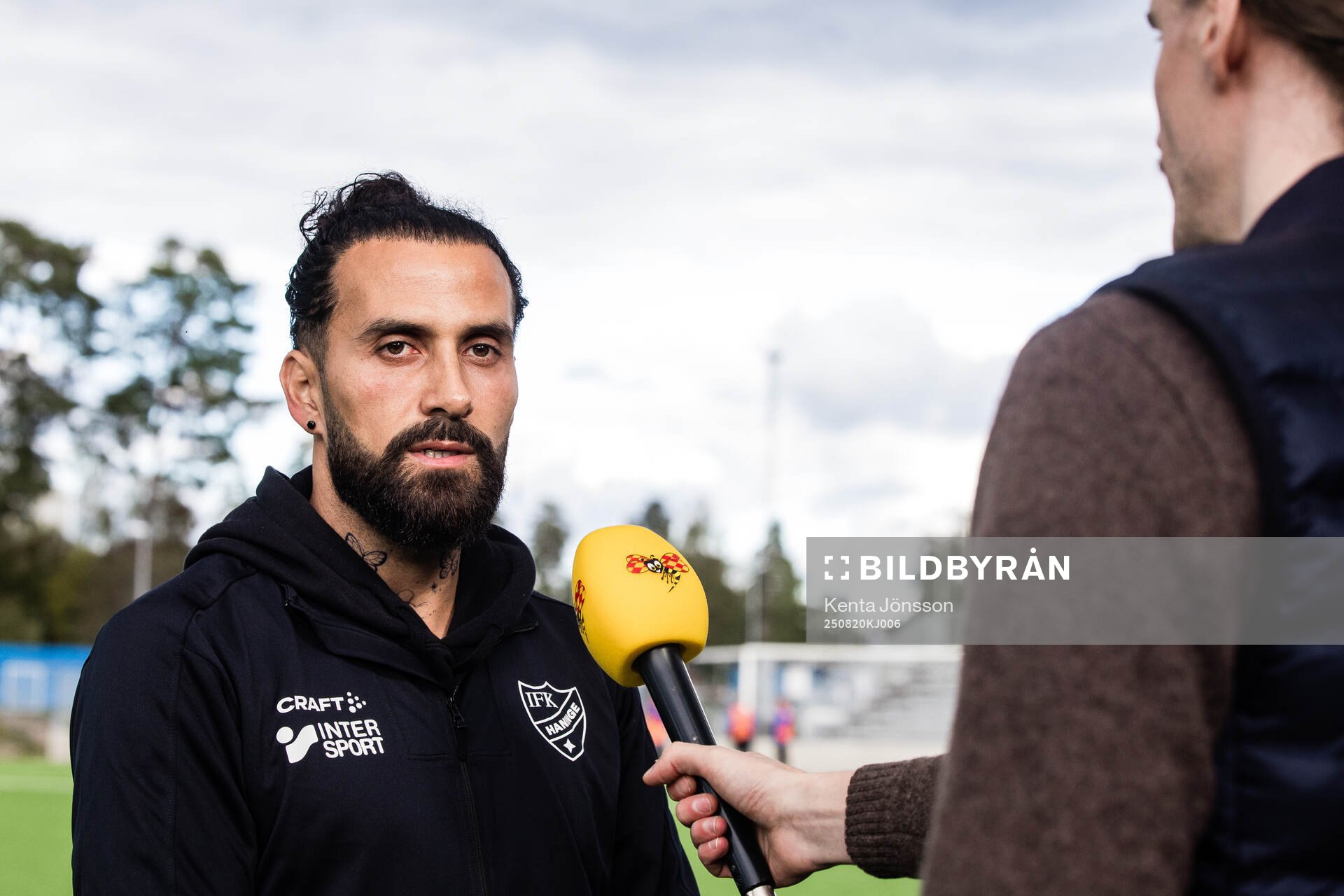 Haninges tränare Erkan Zengin