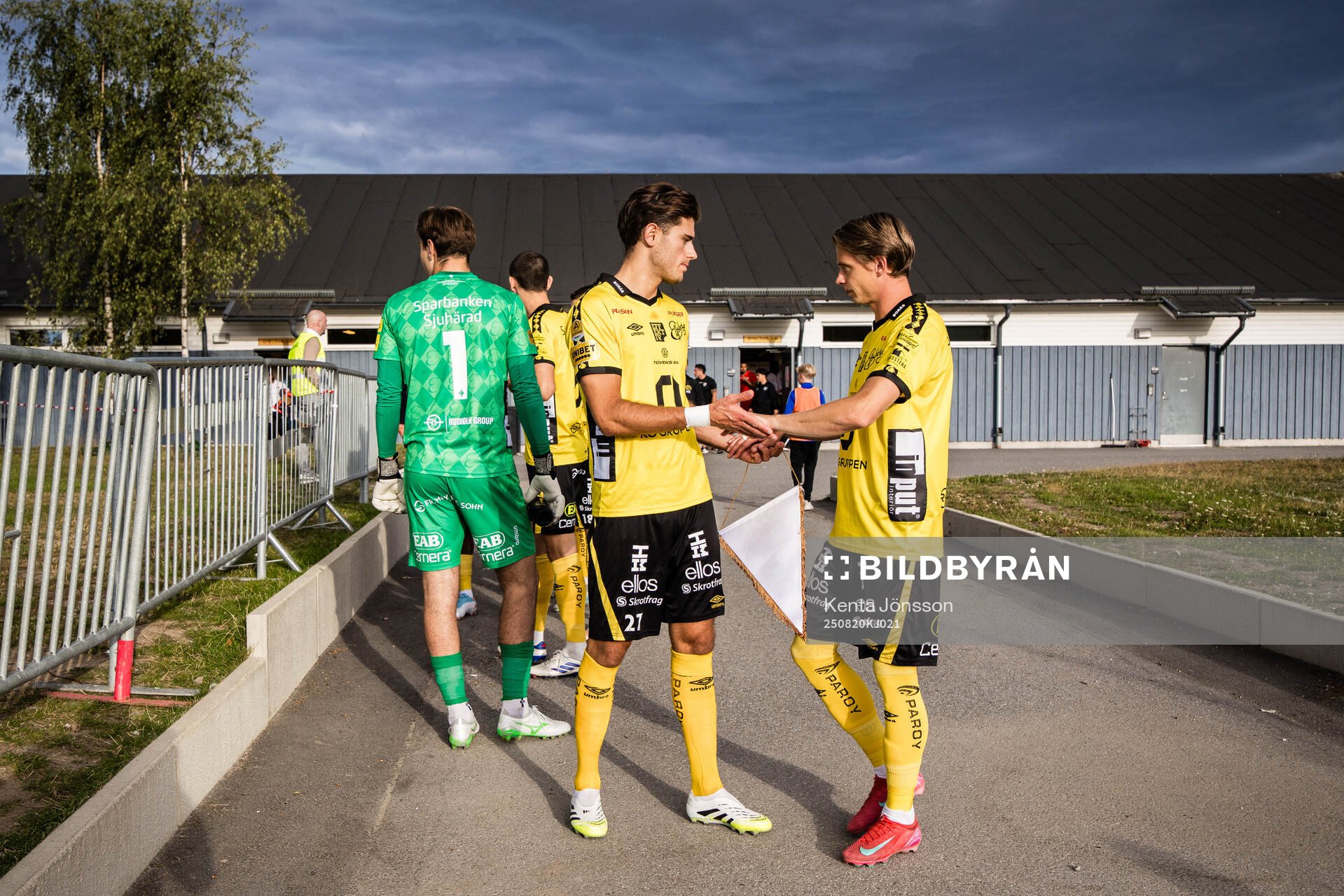 Elfsborgs Besfort Zeneli och Simon Hedlund